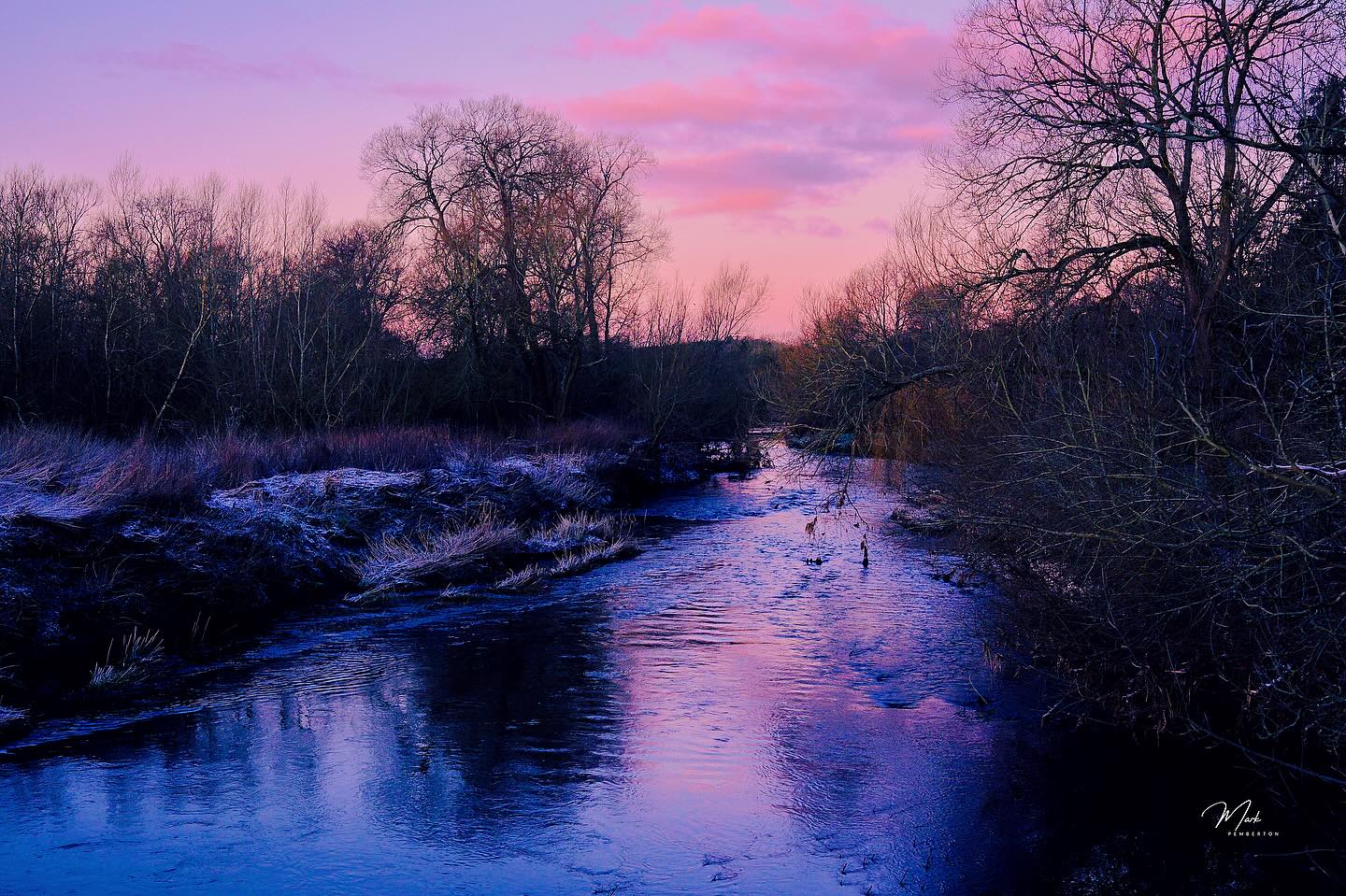 Nothing beats a winter’s morning #bbc_midlands #bbccwr #sunrise #pinkclouds