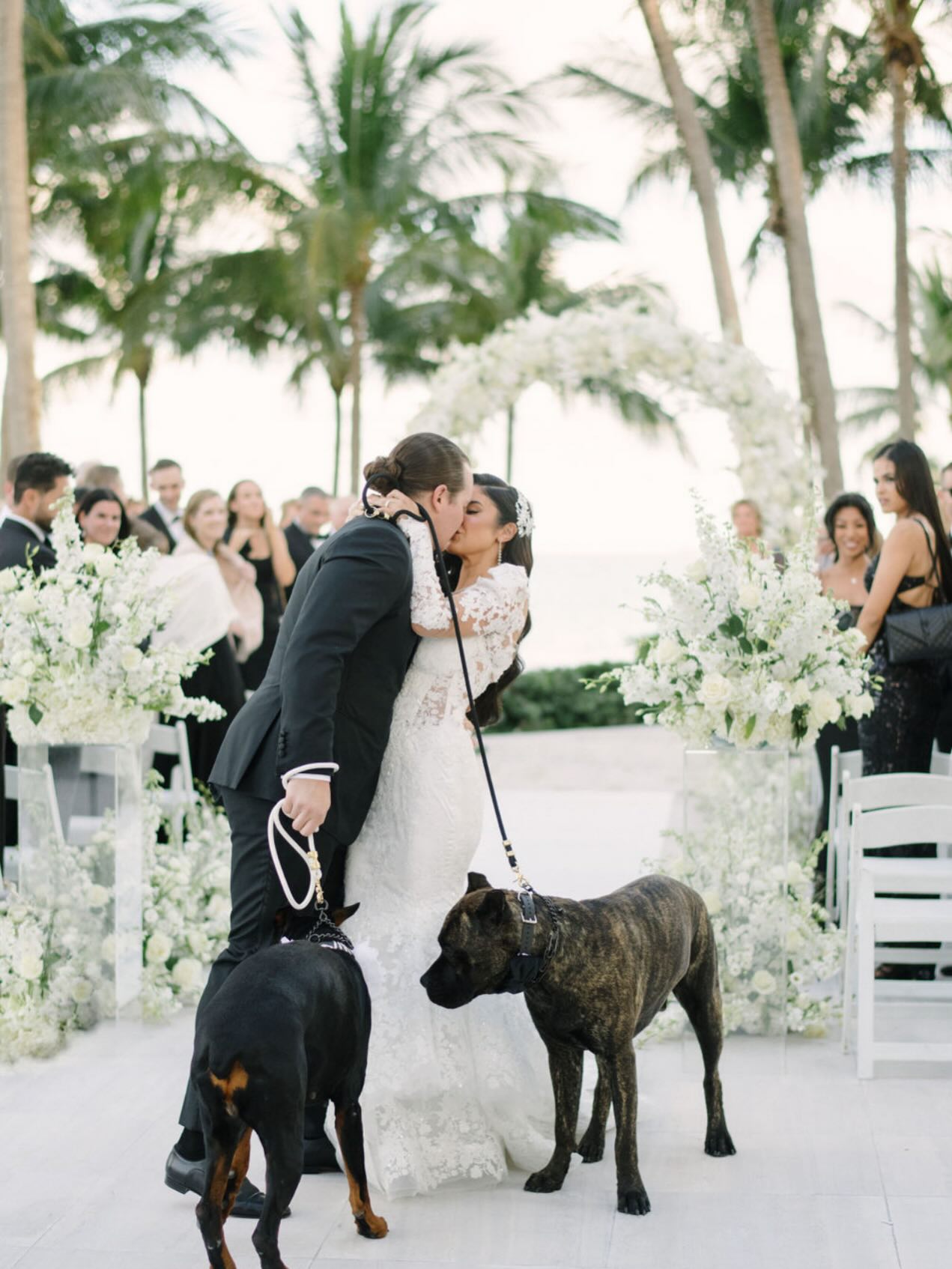 1.7.23 | Amanda & Garrett - Celebrating an anniversary that was equal parts elegant, joyful, and unmistakably theirs. From a refined yet playful atmosphere to four-legged companions woven seamlessly into the day. 🐾
•
•
•
•Venue: @stregisbalharbour
•Florals: @danielevents
•Photographer: @katielopezphoto
•Music: @rockwithu
•Videographer: @sendereyvideo
•Bride’s Glam: @beautyby_renata
•Photo Booth: @capturepod
#eventplanner #miamieventplanner #southfloridaeventplanner #weddingday #miamiweddings