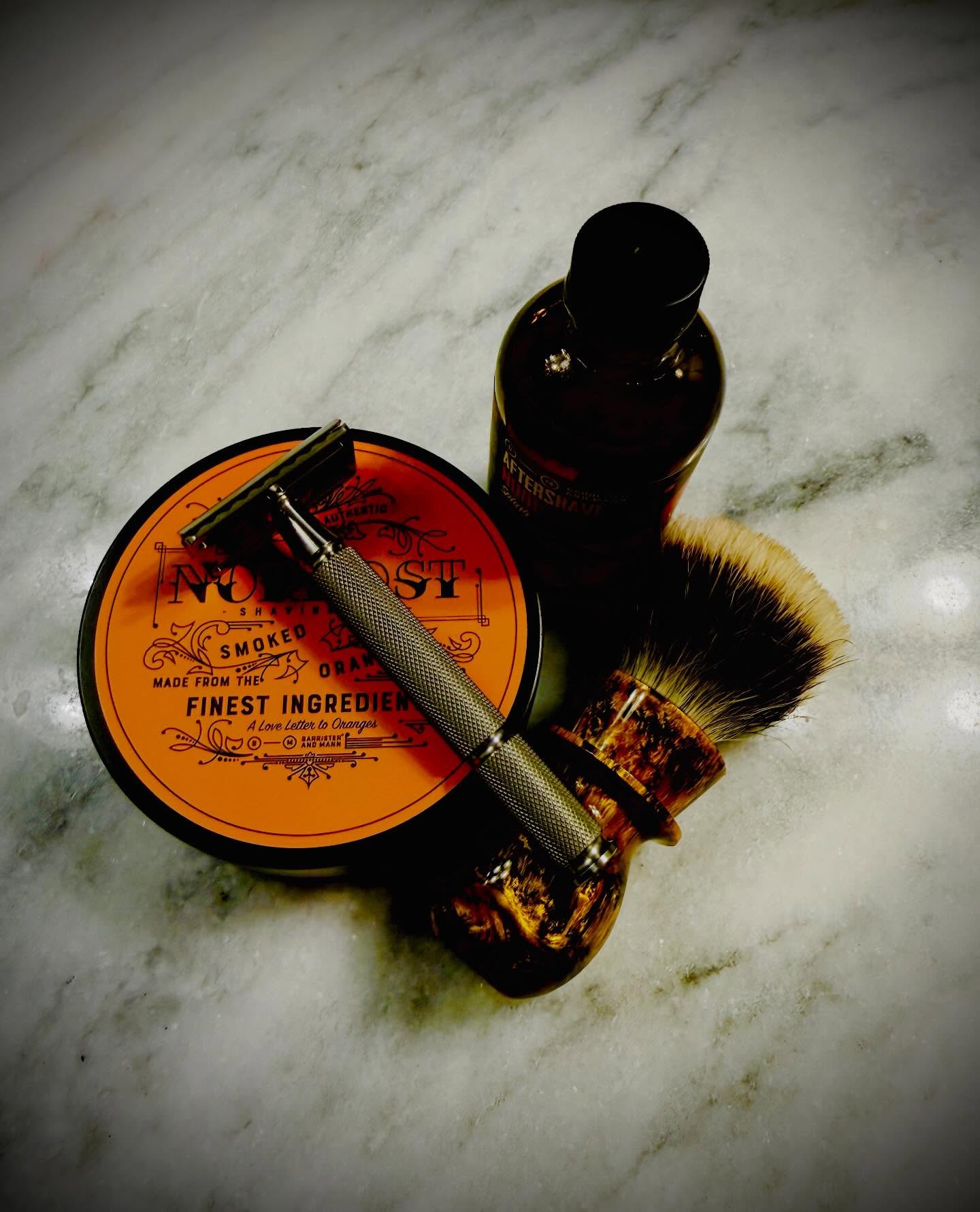 Thank you @abovethetie @trotterhandcrafts @barristerandmann #sotd #wetshaving