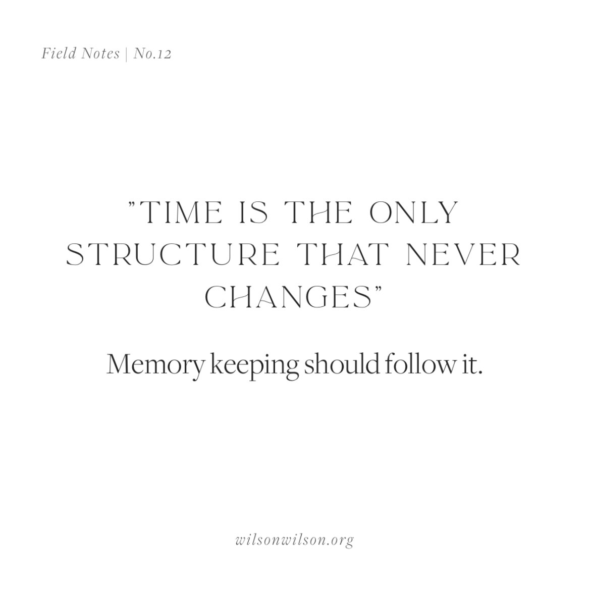TIME IS THE ONLY STRUCTURE THAT NEVER CHANGES
“Memory keeping should follow it”.
Weeks pass.
Months close.
Seasons change.
This happens whether you document or not.
Most memory keeping systems rely on motivation or inspiration to keep going.
When that fades, the system breaks.
Time Markers exists to prevent that.
Weeks are labelled.
Months are defined.
The year is visible inside your yearbook.
So when life interrupts,
you don’t restart.
You continue.
Open your yearbook.
Find the current week or month.
Begin again from there.
No catching up.
No redesigning.
No loss of continuity.
Time doesn’t change.
Your system shouldn’t either.
Time Markers is the second part of the Wilson Wilson Yearbook System.
It works with Yearbook Foundations to anchor your stories to real time, so you can return without friction.
This is structure, not decoration.
