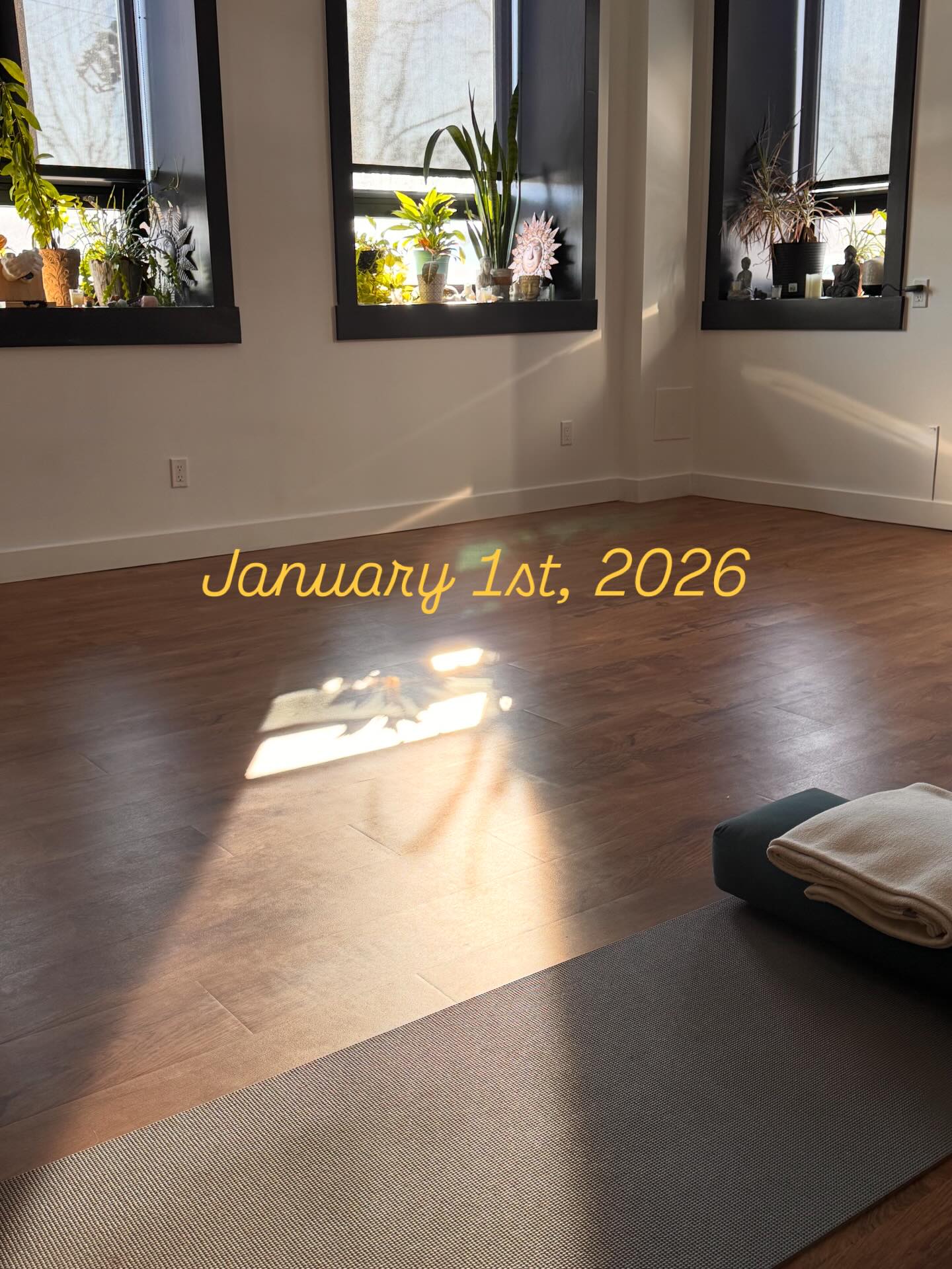 The first class at Serendipity Yoga on this first day of 2026 felt like a quiet gift. I’m deeply grateful for everyone who showed up, those who shared the space in person and those who joined us online. Beginning a new year together, breathing, moving, and simply arriving as we are, reminded me why this practice and this community matter so much.
After practice, I took a few moments to sit and reflect. I looked back on 2025 with appreciation for its lessons, challenges, and growth, and then gently turned toward 2026 with intention and openness. It felt like a pause between breaths, honouring what has been, while making space for what’s becoming. Thank you for starting this new chapter with me.
#serendipityyoga