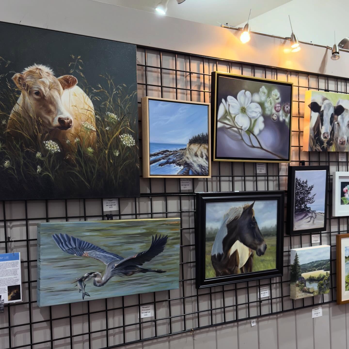 Chefs see themselves “on a plate”. Artists see themselves “on a wall”. So interesting to see a collection of your work together. I see my favorite colors, themes, feels, brushstrokes, techniques, experience, and what moves me as a person. We are all so different. How boring if we were all the same.