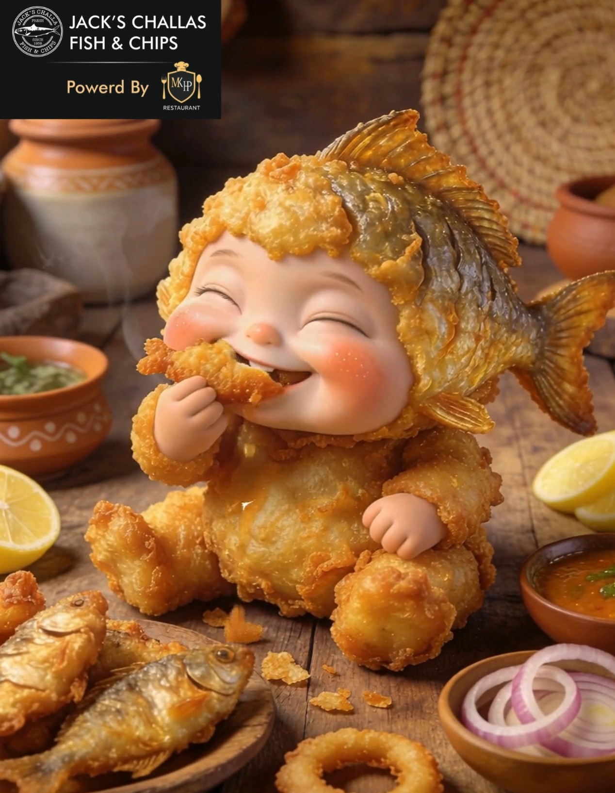 Crispy on the outside.
Juicy on the inside. 🐟✨
One bite and you’ll know why everyone loves it 😋
Fresh, flavorful fish made the MKHP way.
📍 MKHP Restaurant
#MKHPServices #MKHPRestaurant
#FishLovers #CrispyFish
#SeafoodCravings #FoodReels
#InstaFood #foodievibes