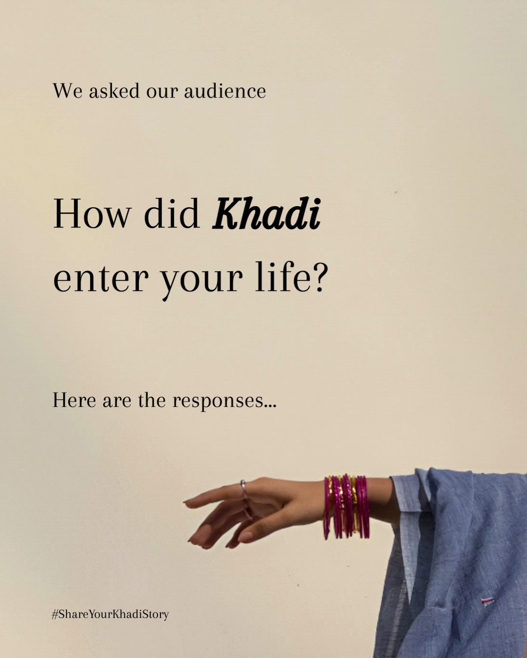 We asked, you answered.
From charkhas at home and khadi centres in villages, to festive customs, exhibitions, and childhood memories, these stories remind us that khadi doesnāt just live in wardrobes. It lives in families, traditions, and everyday moments passed down through generations.
Swipe through to read š¤
#KhadiStories #IndianTextiles #TextileHeritage #SlowTextiles #CoEK