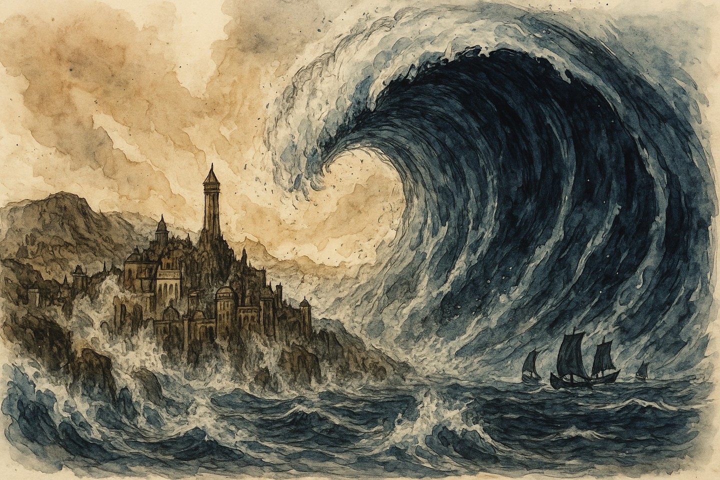 Discover the beauty and tragedy of Numenor's fall, along with other kingdoms lost to the ages in our new blog post. Read more at www.beyondthebrandywine.com
#MiddleEarth #Numenor #Tolkien #BeyondtheBrandywine #Podcast