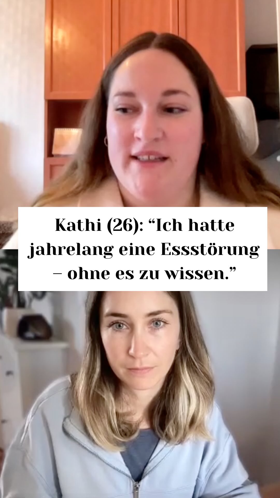 Binge Eating ist die häufigste Essstörung - die gleichzeitig am seltensten behandelt wird.
Aus Scham bei Betroffenen und Gewichtsstigmatisierung bei Gesundheitspersonal.
Kathi (26) von @september_things bekam jahrelang nur einen Rat: Abnehmen. Disziplinierter sein. Mehr Kontrolle.
Was niemand gesehen hat:
- den inneren Stress
- die Scham
- eine psychische Erkrankung, deren Symptom sich im Essverhalten zeigte
Weil sie nicht „typisch krank aussah“, wurde sie nicht ernst genommen. Und so blieb ihre Essstörung lange namenlos.
Vielleicht kennst du das. Vielleicht hast auch du gelernt, deinem Körper zu misstrauen - und dich selbst dafür verantwortlich zu machen.
🎥 Im vollen Interview auf YouTube spricht Kathi
darüber,
🤍 was das mit ihr gemacht hat,
🤍 wie sich alles angefühlt hat und
🤍 was sich verändert hat, als ihr Leid endlich einen
Namen bekam.
Link zum Interview in der Bio. Wenn du dich ein Stück wiedererkennst: Du bist nicht allein - und du hast Hilfe verdient!
#bingeeatingrecovery #bingeeatinghelp #foodfreedom