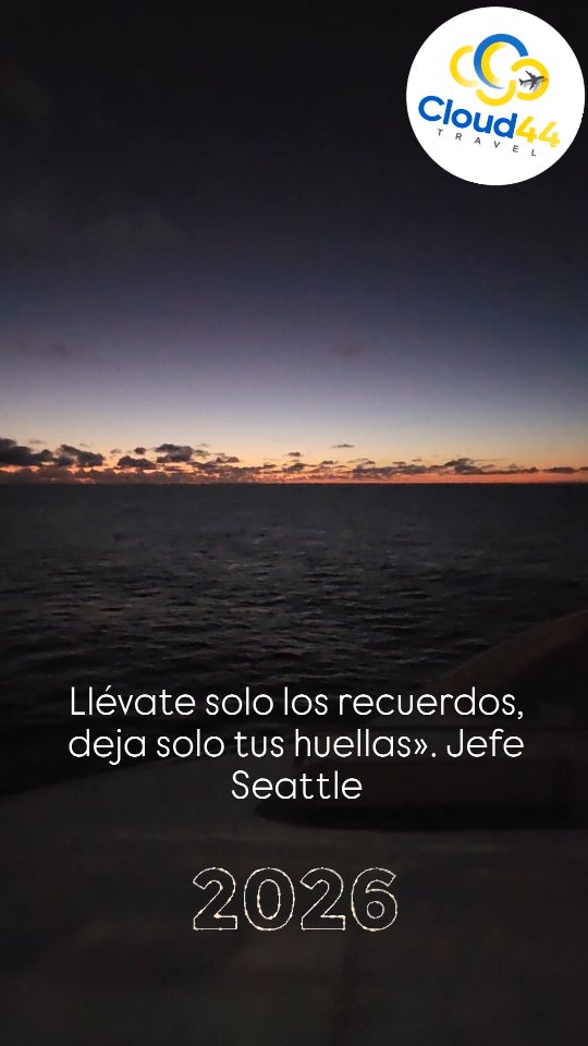 Take only the memories, leave only your footprints. - Chief Seattle #traveladvisor #viajeros #travel #viajes #cloud44travel