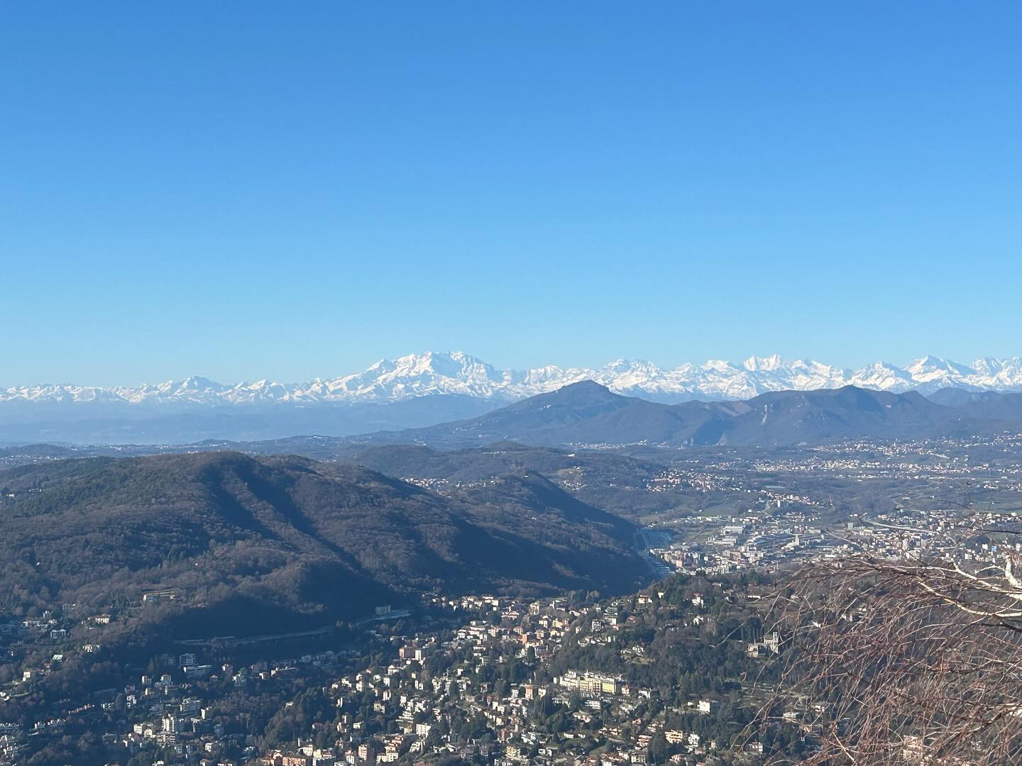 Some photos from the top of Lake Como #lakecomo #comoitaly #brunate #nuvole hotel