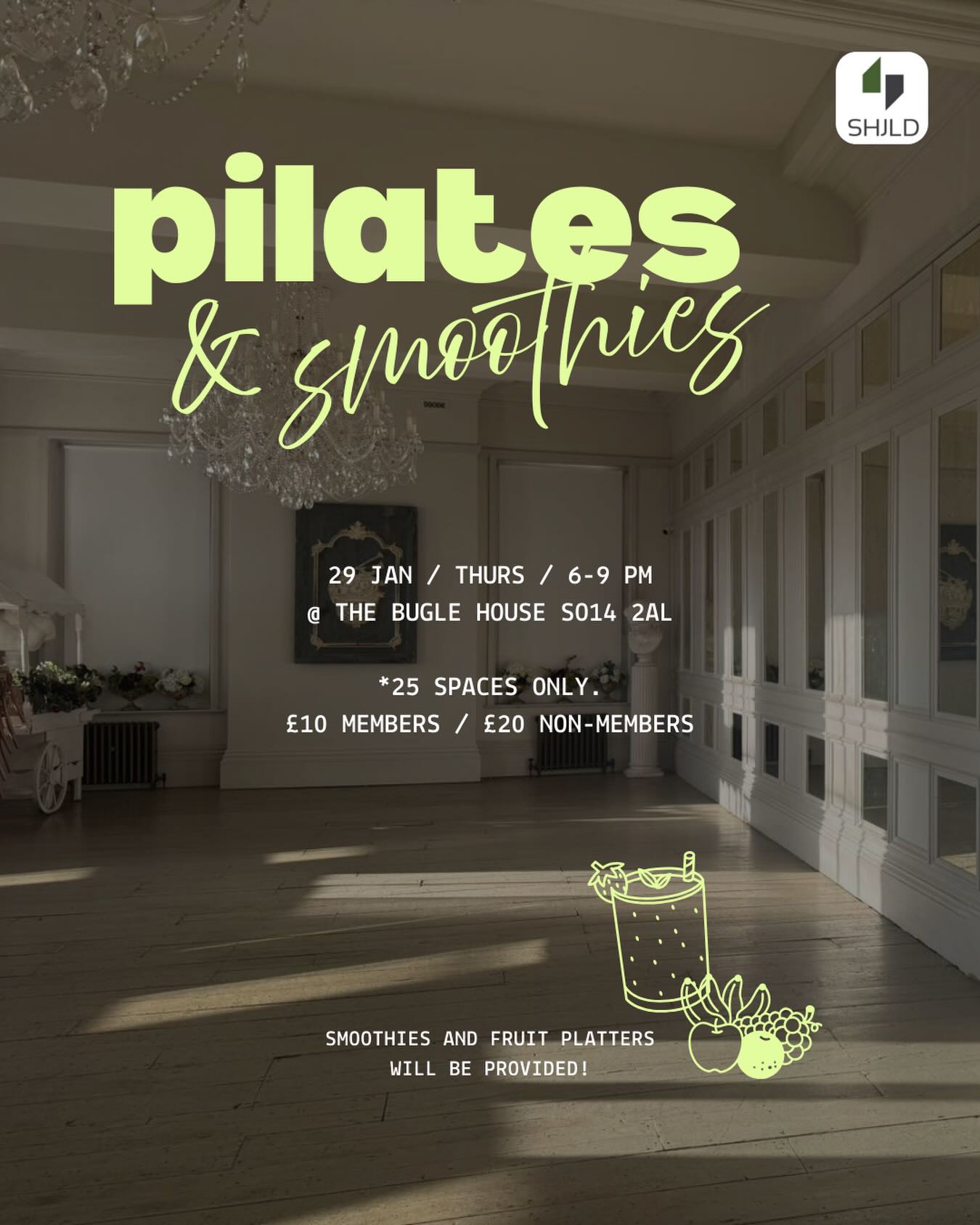 NEW EVENT ALERT! 😳✨
We hope you all have had a fantastic Christmas and New Years celebration! 🥳🎉🥂
To usher in the new year, we’re excited to present our first event of 2026: pilates & smoothies!
Beginner-friendly mat pilates session, perfect for those new to pilates AND for those who have had experience. We will also be providing bottled smoothies and fruit platters to keep you all hydrated and energised!
Doors are open from 6pm, but the actual session starts at 6.30pm. To avoid disappointment, please book your tickets with the link in our bio! 😊🫶
Signing off,
Your 2025/26 SHJLD Committee #SHJLD💚
#fyp #explore #juniorlawyers #southhampshirejuniorlawyersdivision