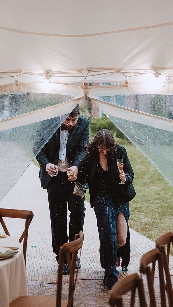 Worrying about rain being a pain on your wedding day?
Well, just tell me if you see any glum faces in this array of pics from gorgeous Hatty and Ben’s wedding last summer.
With any wedding where you are planning on using the outdoor space, the old saying, “Plan for the worst and hope for the best” really came into play.
We planned to hold the ceremony next to the mirror pond but needed to make the call to move this into the barn 24hours before. However we did manage to have a stunning confetti moment in that location as the spots of rain begun. Then came the downpour… moving over 100 guests from the main house to the marquee just meant all hands on deck with golf umbrellas and willing people to lend a hand to shuttle run handfuls of people across the lawn.
Honestly, this created laughs and certainly brought people together, and made for a really wholesome moment.
Don’t be frightened about a bit of rain. It’s good luck. Just make sure you have planned for Plan B and C and hope for Plan A.
Pics @redonblondephotography
Venue @boreplace
Rain on your wedding day - contingency plans - wedding day rain - marquee wedding - wedding planning
#weddingplanning #2026wedding #weddingcoordination #sussexweddingcoordinator #sussexwedding