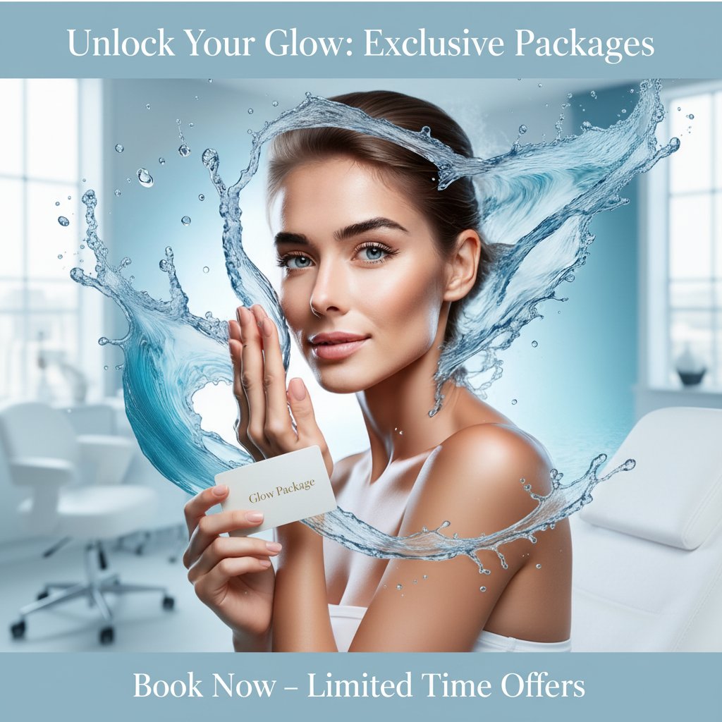 Unlock your best skin this year.
Ever wondered what a real skin transformation feels like? Imagine stepping into spring with a luminous glow, smoother texture, and confidence that radiates from within. Our exclusive Glow Packages are designed to deliver real results—no more guessing, just glowing.
For a limited time, you can secure your place and enjoy bonus perks with every package. Ready to treat yourself to the skin you deserve?
Book your exclusive package with Naz today. ✨
