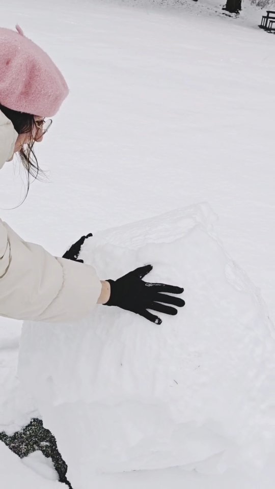 🤍 Prima zăpadă!