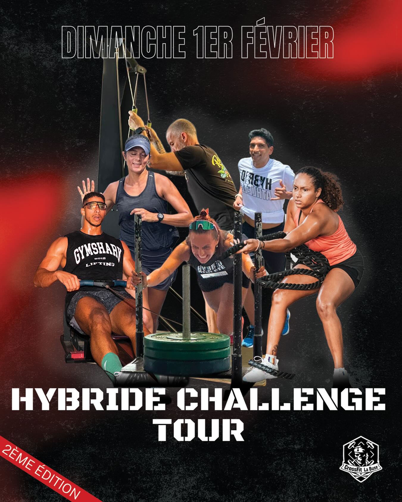 Le Hybrid Challenge Tour revient à Saint-Paul pour une deuxième édition 🔥
On se retrouve pour un évènement sportif à ne pas manquer pour celles et ceux qui aiment se challenger et partager un moment intense ensemble !
📍 Chez CrossFit La Buse
🗓 Dimanche 1er février
🎟️ Tarifs : 58€ pour une team de 2 ou 34€ en solo
Ce challenge est aussi une excellente préparation pour les compétitions de type Hyrox ou Hybrid Challenge, mêlant force, endurance et intensité 💪
👉 Inscriptions avec le lien en bio ⬆️