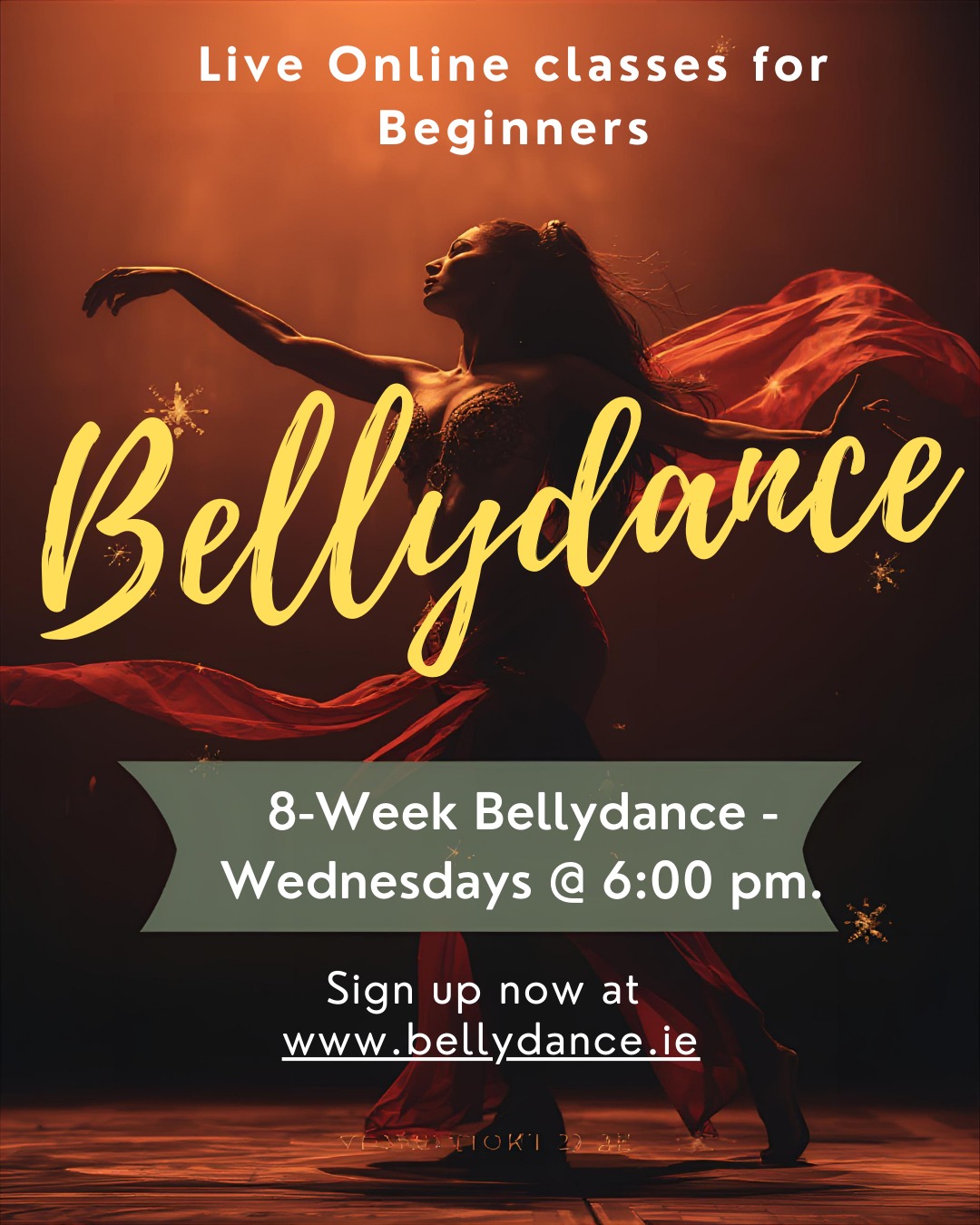Online Live bellydance classes are back 😍
Bookings available at: www.bellydance.ie