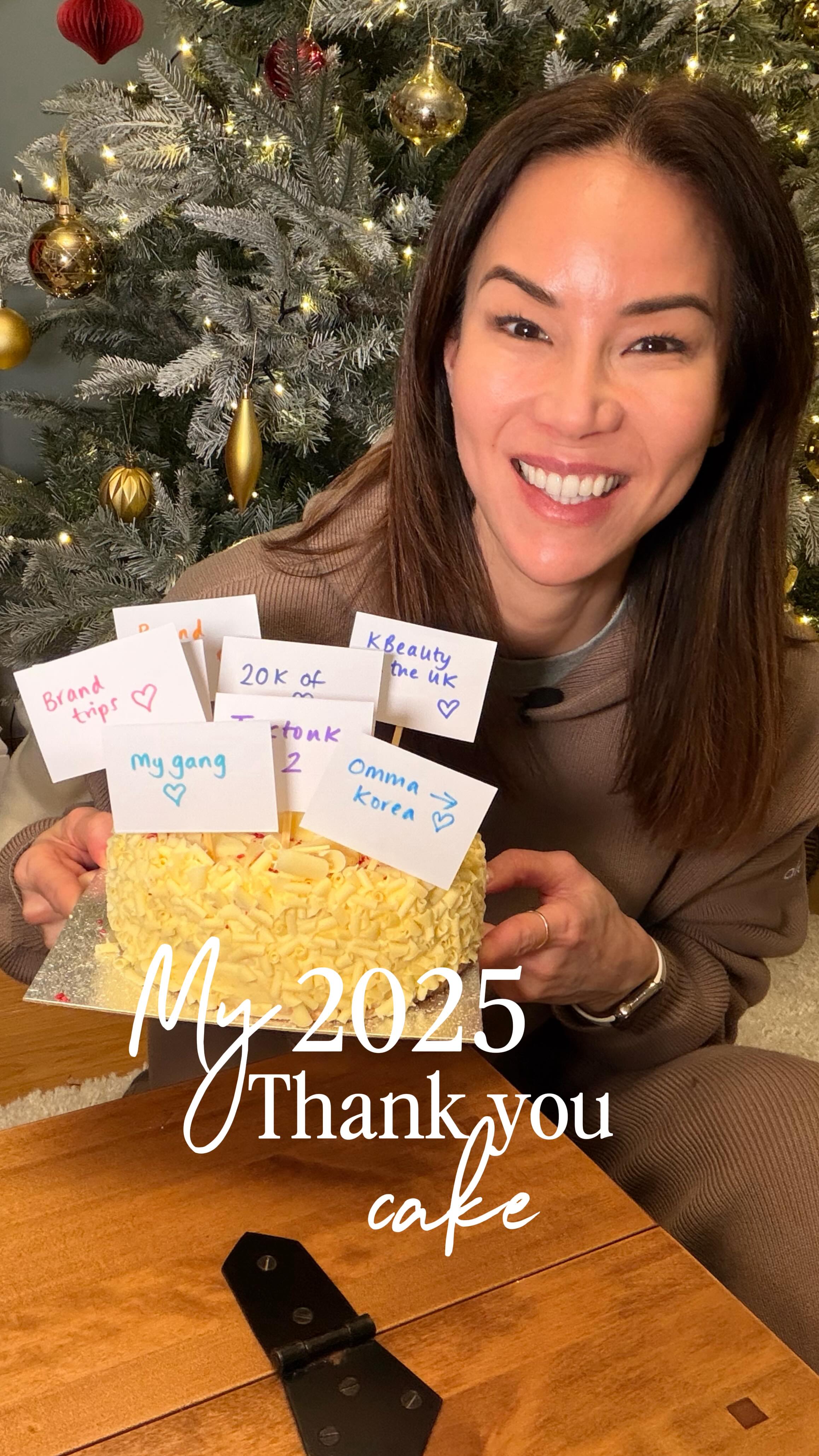 I wouldn’t have an ‘accomplishment cake’ without everyone around me. So this is the only cake I’ll be sharing this year 🍰
💙 @drwassimtaktouk I am so proud of you. For being my mentor, my inspiration and for creating a team that I consider my family I am so grateful
🩶 To my colleagues @hils.akpenyi for running the best ship @nadia_the_aesthetician for all the smiles @drfirasalniaimi_ @drpam.aesthetics @drvishnunathan @cindyinsidetaktoukxo @monica_the_aesthetician @lori_the_aesthetician
🩷 @alignedsocial.co @aimee.hastie @joannachu23 for always telling me ‘you’re doing great’ even when I’m not. I think we can safely say ‘We smashed it’
💚 @mmc_communications Moe @isabelwillsher @hannahamiex for keeping me in order when I have no idea what is going on and for being the most organised and efficient team on earth
💜 @nadinebaggott From wheelbarrows and sleepovers to being on the telly. For your friendship and all of the opportunities you give to me - I’m forever grateful.
🧡 To the brands who have taken me on trips and worked with me - It has been such a privilege and pleasure. Thank you for choosing and trusting me
💛 To all of my followers - now over 20k!
Thank you for your kindness, your conversations and our community. I adore it
❤️ Omma - For giving me 🇰🇷 Here’s to many more trips ILY♾️
#accomplishmentcake #happynewyear2026 #2026 #sharingmycake #thankyou