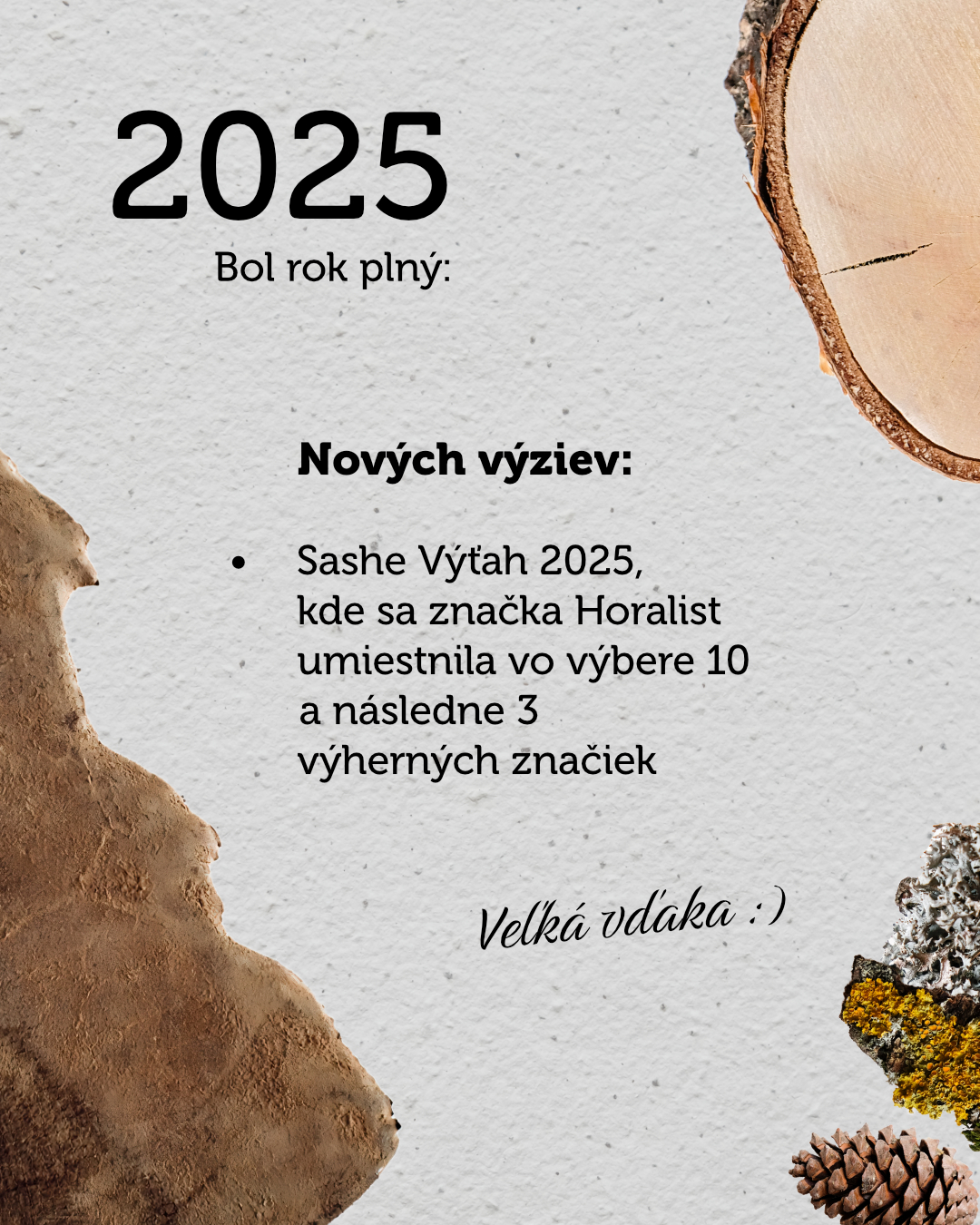 Takýto bol rok 2025 u mňa v ateliéri Horalist. A aký bude ten 2026? Verím, že v duchu novej spolupráce :) 🎉
#handmadespolupraca
#kozenavyroba
#slovenskevyrobky