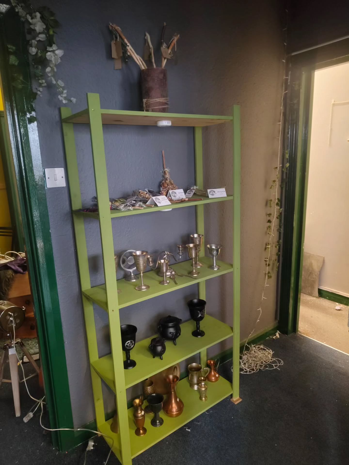 Good afternoon Wytches, some of the changes happening in the shop!
We've already got rid of several of the units, which already feels very freeing!
Lots more to come, really excited to share!
See you all soon
Blessings of the Land Sea and the Sky ❤️❤️❤️❤️