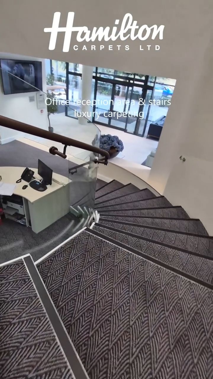 Today is the day...Out of office: Off!
Our Commercial project team brought some luxury to this office entrance with a commisoned, bespoke carpet with @axminstercarpets and their "ready to weave" service.
If you're back in the office and want to bring some new year cheer to make it a bit more appealing, get in touch with our commercial team on 01277 658011.