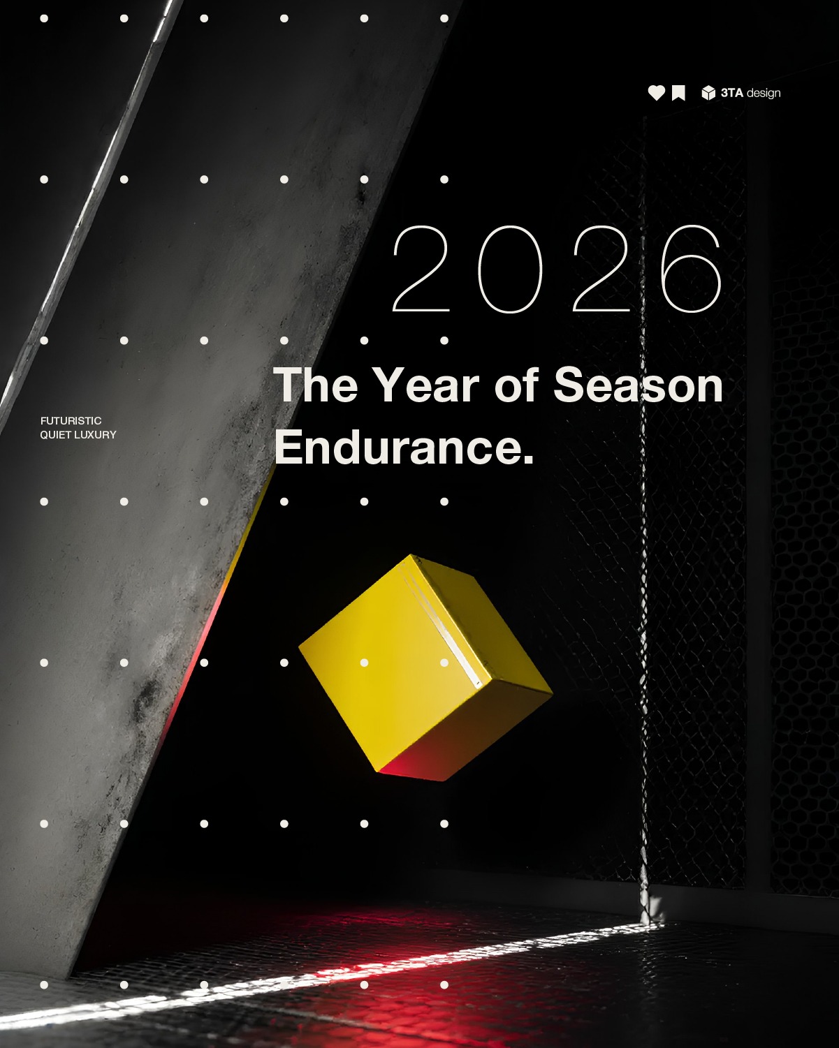 2026: The Year of Season Endurance. > In an age of digital noise, endurance is the ultimate luxury. At 3TA Design, we bridge the gap between art history and modern velocity to build visual systems that don't just trend—they endure.
Let’s build what lasts.
www.3tadesign.com
#3TADesign #seasonendurance2026 #QuietLuxury #bauhausmodern #brandsafeguard #digitalmarketing