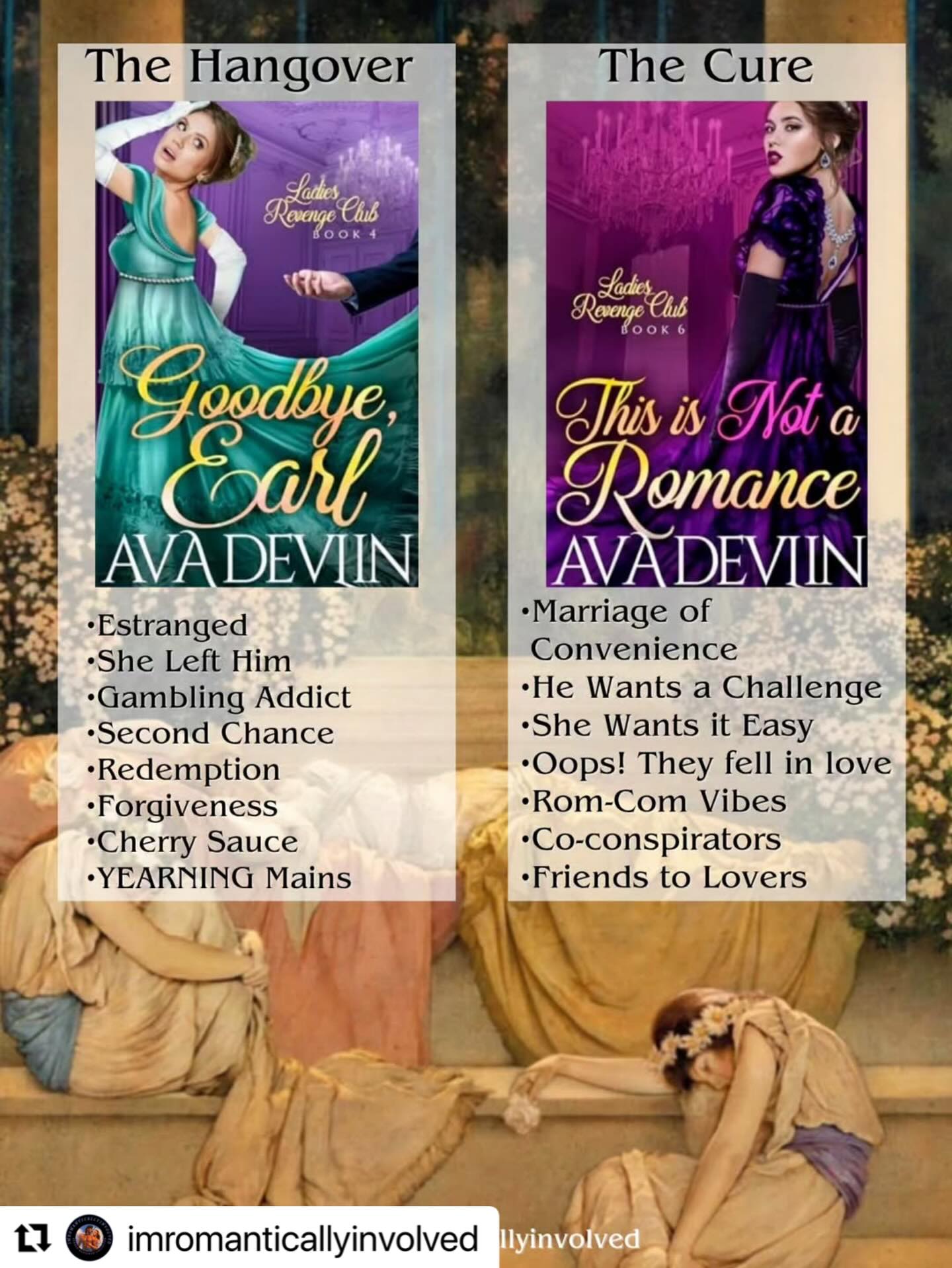 #Repost @imromanticallyinvolved
・・・
🥂 Happy New Year🥂
It’s unofficially World Hangover Day which is not something I’m suffering from, but it brings to mind some book hangovers I had in 2025. Marriage in Trouble seems to be something I read a lot of which is unusual because I always thought I disliked Second Chance tropes. And I’m finding that I just can’t get enough of Mafia Romance. I tried and DNF’d many, many of them but I don’t think it’s a surprise that IMO, Mila Finelli can do no wrong. And if you’re a Finelli fan, I beg you to give Lora Whitney a try! I have a love/hate relationship with these books, as I think most of us do, but I’m looking forward to more hangovers in 2026!
❓ What’s a book that you found hard to move on from in 2025?