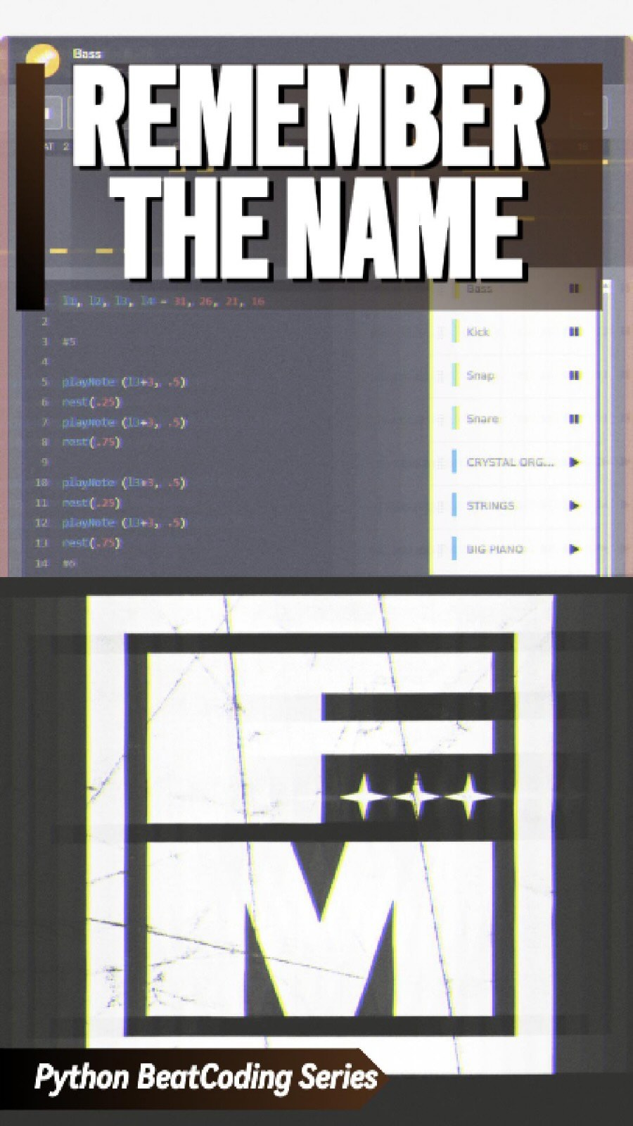 Code the beat.
Today we coded the iconic track “Remember the Name” by #FortMinor 🎧
Coding Credits: Mark Li
This song is old, about 16 years ago! Remember the first time you listened to it?
Do you like Fort Minor? Do you like music? Let’s code it.
Using Python, we recreated a short section of this timeless anthem.
Syncing those sharp rhythms took patience, but it was worth every beat!
Because when music and coding meet — creativity never gets old. ❤️ #fortminor #python #beatcode #harukiroboticslab #hiphop #edm