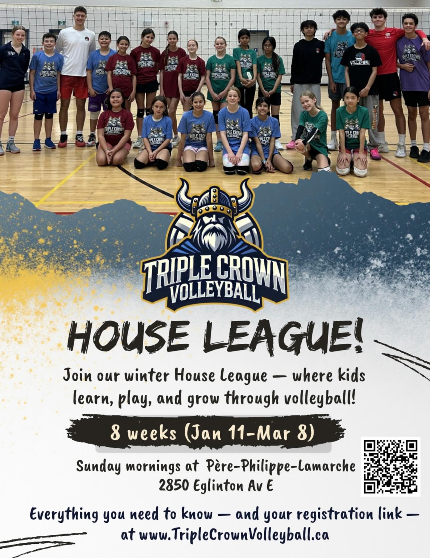 Winter House League registration is now open❄️‼️ Follow the link in our bio to register