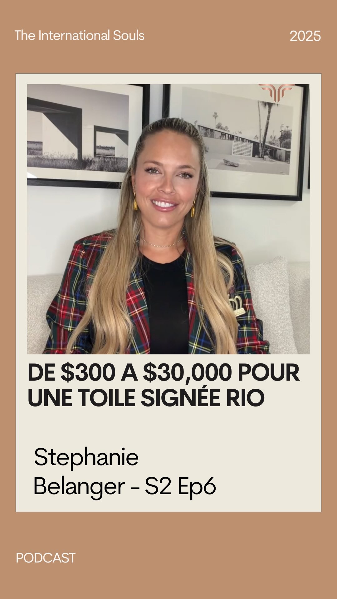 L’union fait la force. Et bien choisir ses partenaires d’affaires peut avoir un impact profondément transformateur lorsque la vision et les valeurs sont alignées.
Un magnifique exemple avec @stephbelanger , agente et bestie de l’artiste de renommée internationale Sébastien Rio. @rio_artistepeintre
Elle partage l’évolution de leur partenariat : de la toute première toile vendue à 300 $ il y a quelques années, à des œuvres qui atteignent aujourd’hui plus de 30 000 $.
Une histoire de confiance, de vision et de croissance inspirante.
🎧 Écoutez l’épisode complet — lien dans la bio.
#Partenariat #Vision #Valeurs #Leadership #ArtContemporain EntrepreneuriatCréatif Podcast Inspiration InternationalSouls