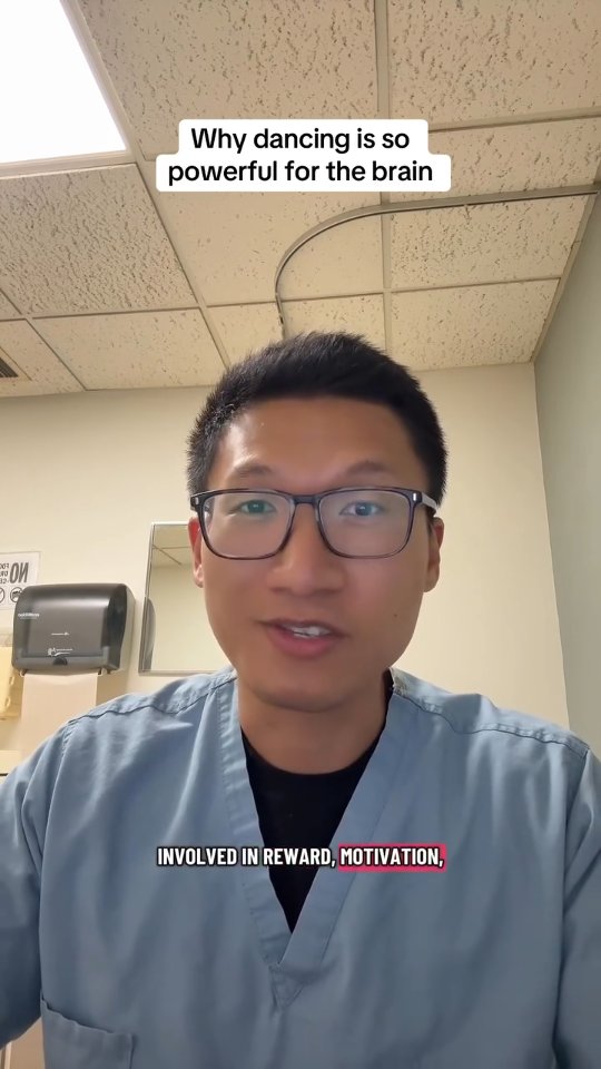 Repost from @doctor.bing
2026 train your brain 🧠👏
Dance is not just movement. It combines coordination, memory, rhythm, learning, and social connection all at once. As a neurologist, I see how this kind of cognitive load strengthens neuroplasticity, builds cognitive reserve, and supports long term brain health. Other forms of exercise are excellent, but dance challenges the brain in ways most workouts do not.
#dance #brainhealth
#neurology
#neuroscience
#cognitivereserve
neuroplasticity