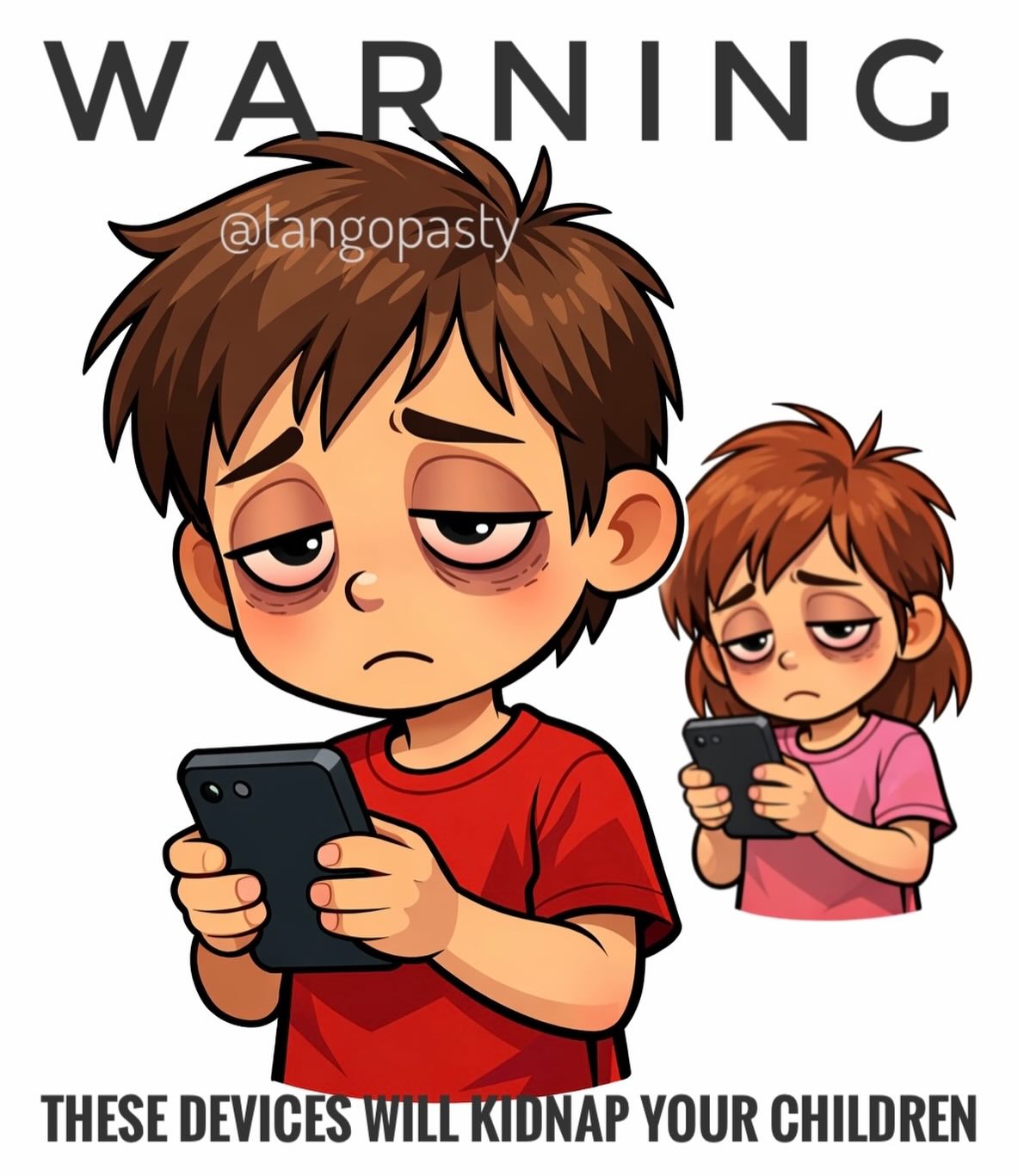 Health Warming. It’s real. #tangopasty #smartphoneaddict #smartphoneaddiction