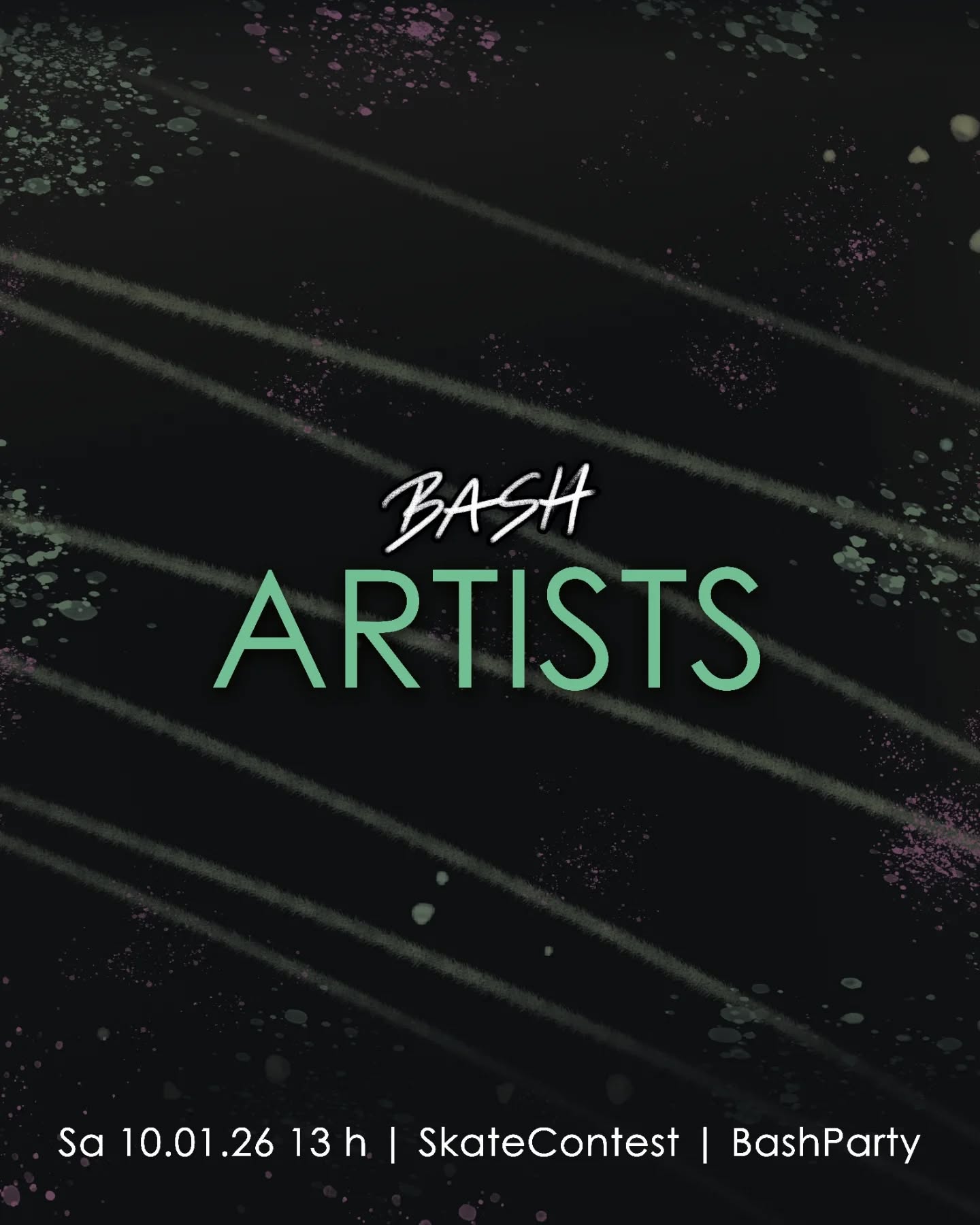 🔥 LINE-UP DROP 🔥
Diesen Samstag feiern wir mit euch den New Year’s Bash – auf zwei Floors!
🆓 Kostenlose Zeit mit
🎧 DJ Sapico @dj_sapiko & DJ Wax @mexx_imilian86_dj_waexs – Skate Hip Hop & Open-Format Bangers
🎤 MONOGAM @monogam.mp3 – Synths, Punk, Hip Hop & ehrliche Worte (live)
🎟️ Ab 23 Uhr startet die Party – Tickets required!
Dann werden im Werkstatt-Floor und im Skatehallen-Floor die Turntables gefetzt:
🔊@___nomis – treibender Techno mit Oldschool-Vibes
💿 CNSCS @carymehome__ – organische Grooves & elektronische Flow-Sets
💥 K-Fray @kfraydnb + Friends – Drum & Bass, UK-Rave & maximaler Bassdruck
📅 Timetable kommt in den nächsten Tagen
👀 Plus: die ein oder andere Überraschung ist noch in der Hinterhand…
Zwei Floors. Ein Abend. Volle Eskalation.
Wir sehen uns vorne 🖤🔥
#NewYearsBash #LineUpDrop #TwoFloors #FreeEntry #LocalScene PartyTime
Sponsored by
@railslide_da
@inpeddoskateboards
@ueberskateboards
@wemotostudio
@unser.braustuebl
@skate.kultur