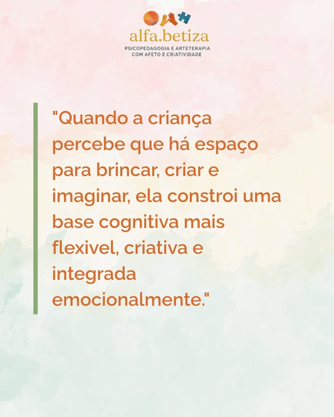 Leitura dessa semana no blog: O brincar na cognição durante as férias.
Momento de férias, descanso e, para as crianças, momento de brincar e descansar.
É no brincar que a criança se expressa, cria, flexibiliza.
E vocês, pais, estão brincando junto ou tem dificuldade?
Para ler o texto completo acesse o link dos stories e na bio 🔗
#infancia #cognição #desenvolvimentohumano #desenvolvimentoinfantilsaudável #pais