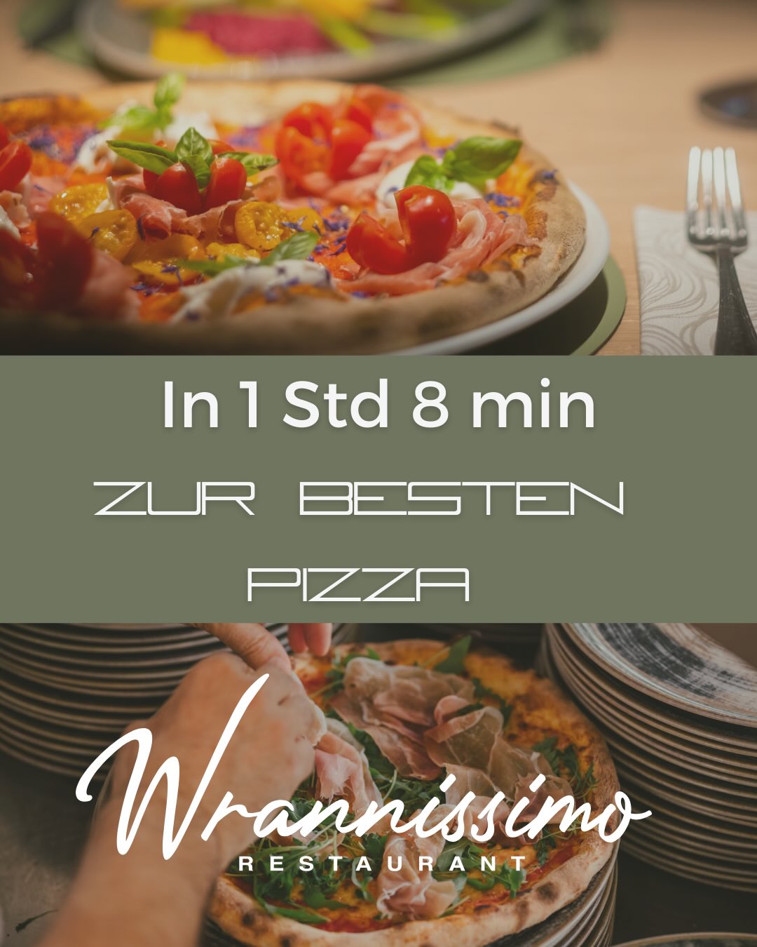 Lange haben wir auf diese Verbindung gewartet – und jetzt ist sie endlich da: die Koralmbahn. Sie verbindet Kärnten und die Steiermark so eng wie nie zuvor. Wie wäre es mit einem Daytrip nach Velden? Entspannt mit dem Zug anreisen, ankommen und genießen.
Die beste Pizza in Velden wartet auf euch im #wrannissimo 🍕
#veldenamwörthersee #pizza #koralmbahn