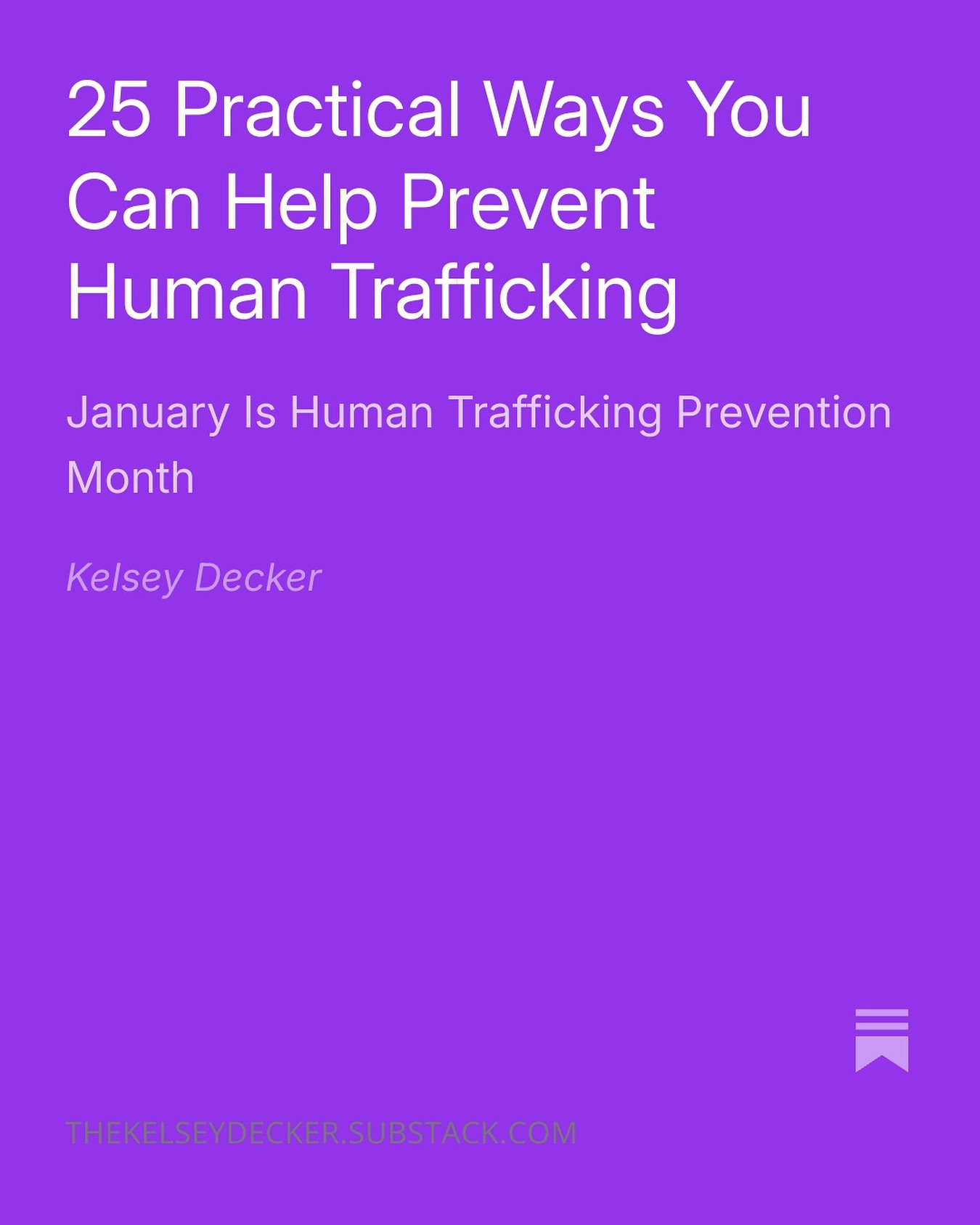 Trafficking thrives in isolation. Prevention grows in connection.
January is Human Trafficking Prevention Month.
Informed by lived experience, this blog post outlines 25 practical ways communities can reduce vulnerability and protect people before exploitation takes hold.
🔗 Link in the comments.
#humantraffickingawareness #humantrafficking #endexploitation