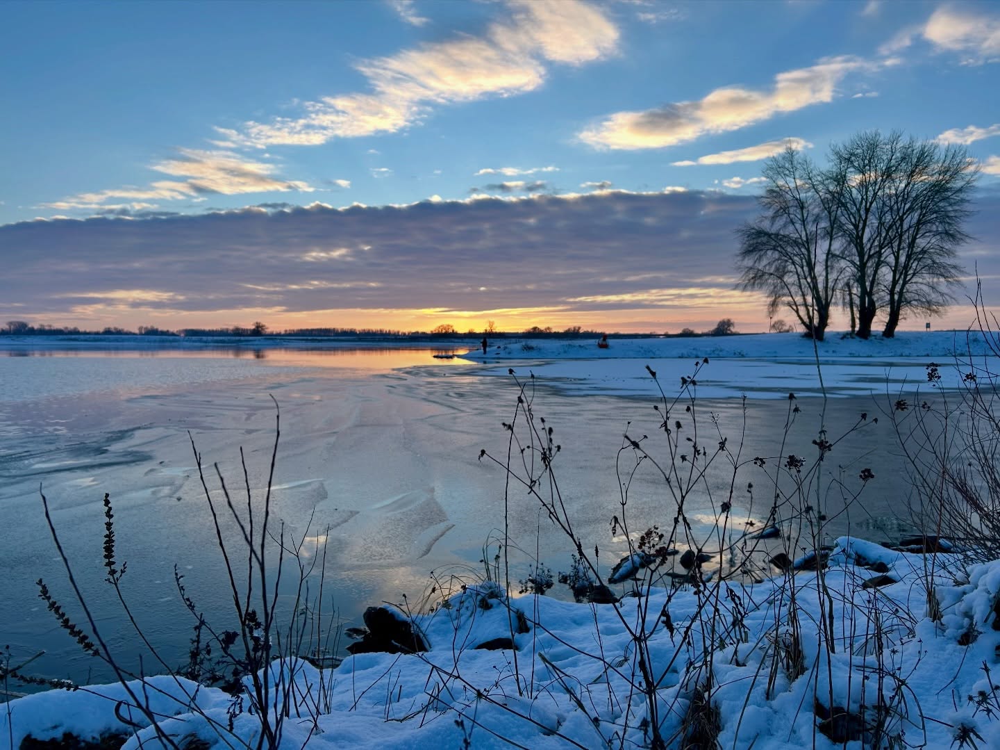 So zauberhafte Farben heute Nachmittag an der Elbe… 😍😍
.
.
#wintercolours❄ #i🩵winter #wittenberge #prignitz #ohwieschönistbrandenburg