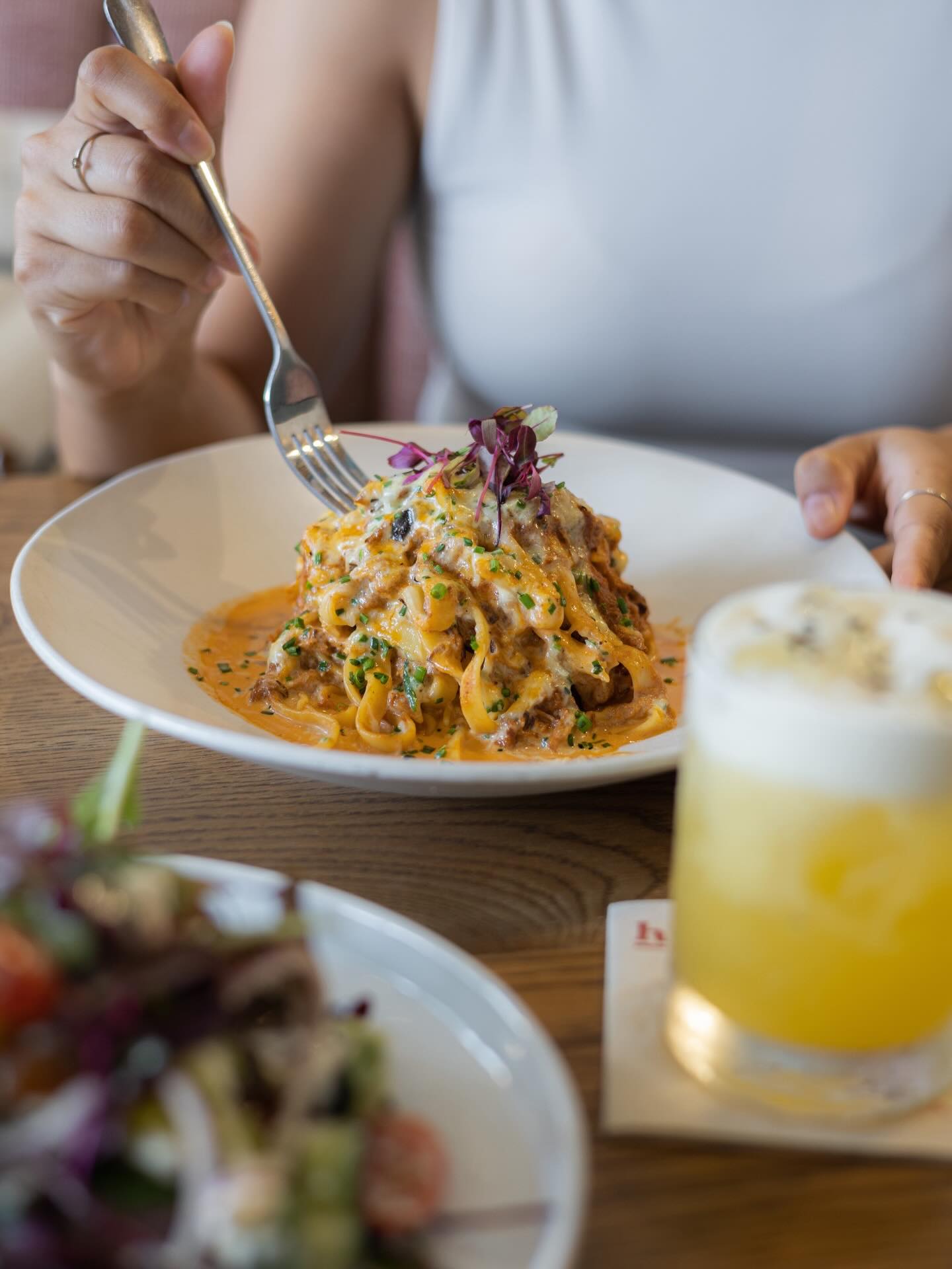 loved from day one, beef shin ragu. 🤌 available for lunch & dinner, every day of the week.