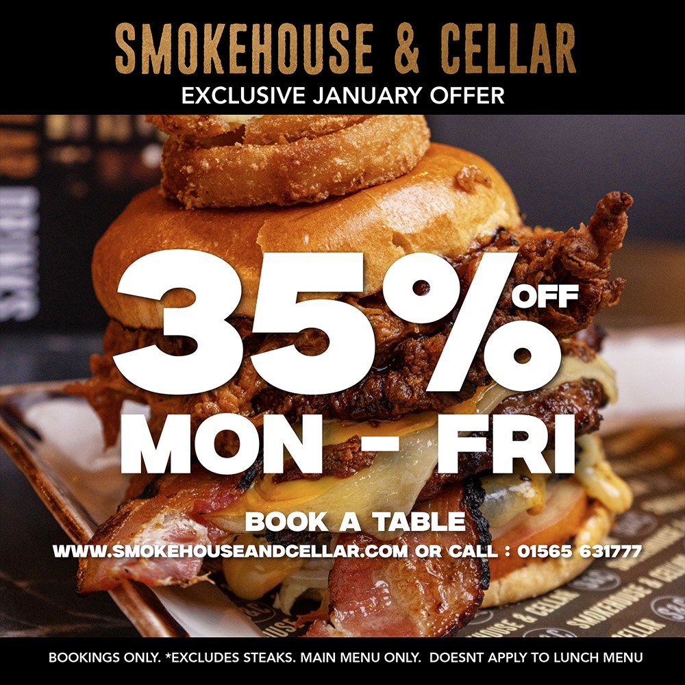 35% OFF SMOKEHOUSE MAINS 🔥
Monday–Friday only.
(Not on steaks. Not on lunch. Still very tasty.)
Your sign to book that midweek feast 👀🍽️
-
-
#januarysale #restaurant #discount #deals #offer