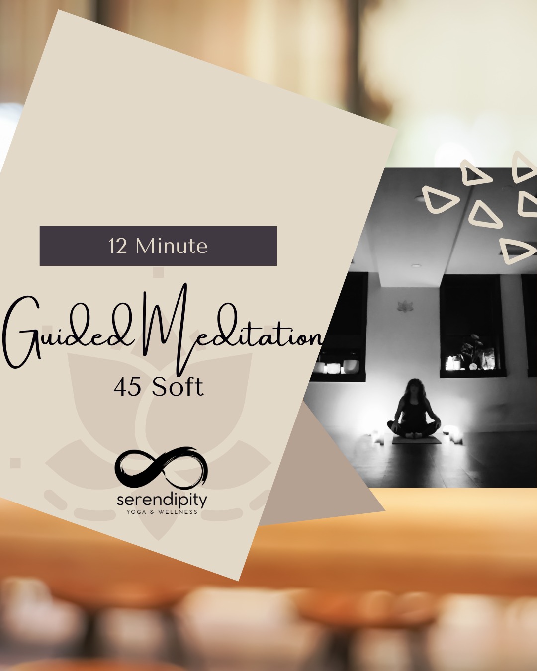 A gentle reminder that support is already in your inbox.
I have emailed a guided meditation to everyone participating in the Serendipity Yoga 45 Soft. This meditation is here to support you in whatever way feels right, whether you include it daily, weekly, or simply return to it whenever you need a quiet moment to pause and reset.
There is no schedule to follow and no right way to practice. Let it meet you where you are and support the rhythm of your own 45 Soft journey.
If you did not receive the email or would like the link, please reach out and I will send it along.
#serendipityyoga
#yogapec
#healthymovementyourway
#45soft