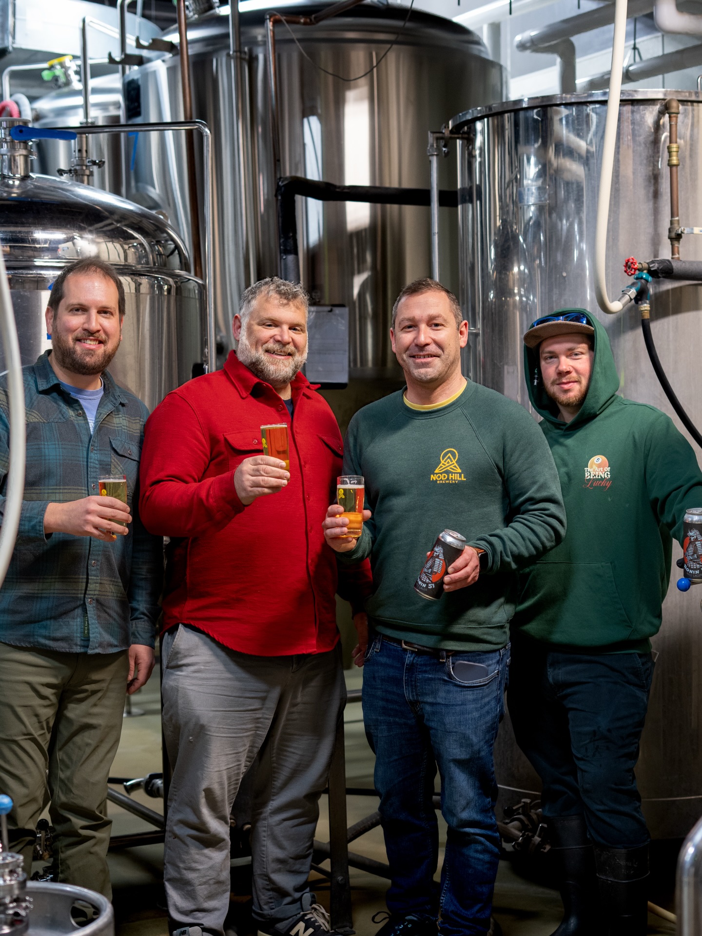 Ronin 51 — Japanese-Inspired Rice Lager // 5% ABV
Created in collaboration with our friend and restaurateur Jeff Taibe of Bar Bushido, a traditional Japanese izakaya in Norwalk, CT, Ronin 51 is brewed with intention, restraint, and balance.
This super-dry, rice-forward lager is delicately spiced with sansho peppercorns added in the kettle, lending a subtle citrusy tingle and gentle herbal complexity. After fermentation, we infused the beer with fresh yuzu zest and juice, giving the aroma a bright, lively lift without overpowering the clean, ultra dry base.
The result is a refreshing, modern take on a Japanese rice lager—clean, ultra dry, aromatic, and built to pair beautifully with the creative offerings at Bar Bushido, where Ronin 51 serves as the official house beer.
Fresh off being voted Best Upcoming Restaurant in CT at the @ctrestaurantassoc awards, there’s no better time to visit Bar Bushido and experience their creative take on Japanese food while enjoying a few pours of this rice lager.
You can also find Ronin 51 on draft & in a limited number of cans at the Nod Hill Taproom.
@barbushido
@jefftaibe
Can Artwork @diabolicalhatersclub
📸 @amshelll99