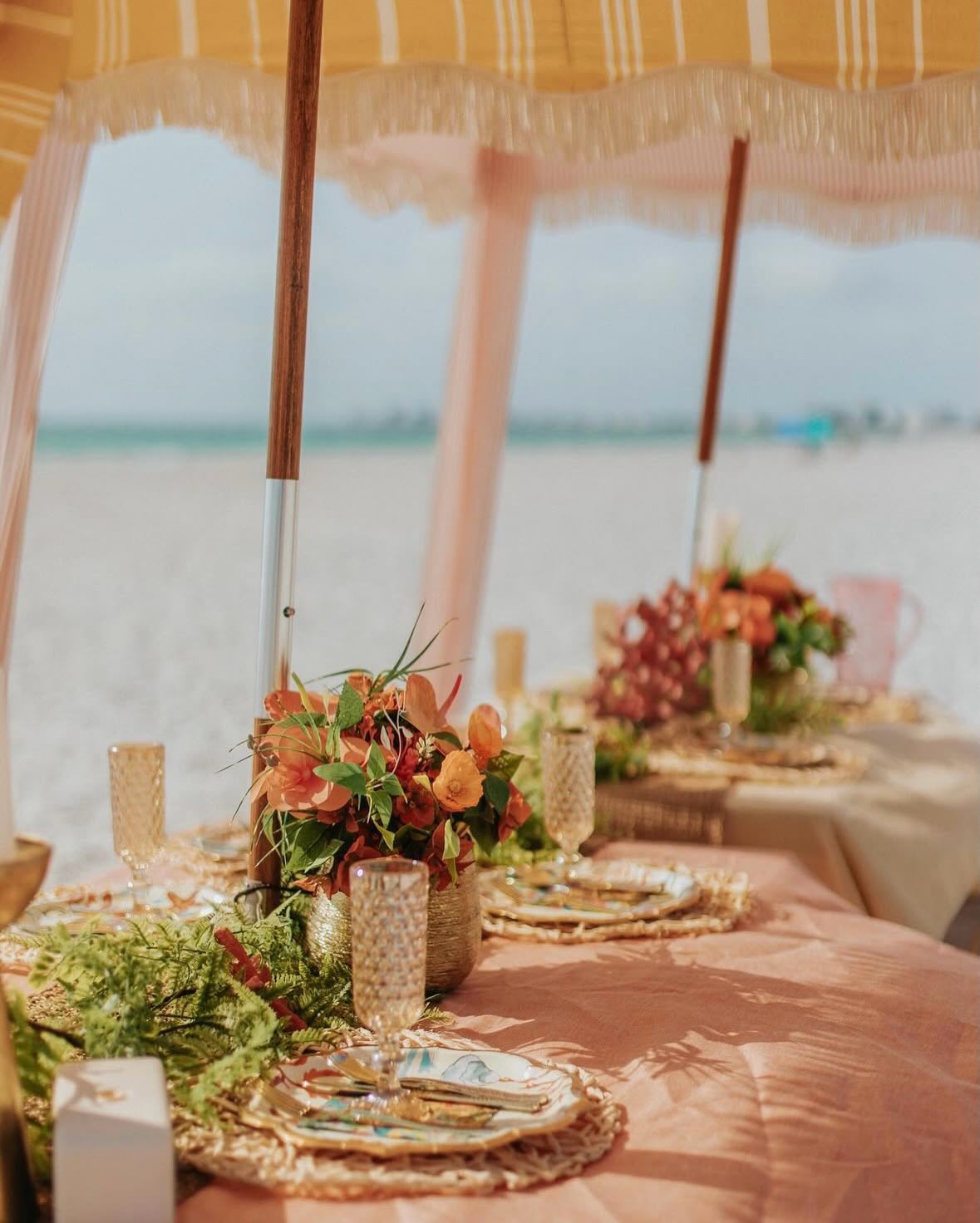 Beach bach energy 💍🥂✨