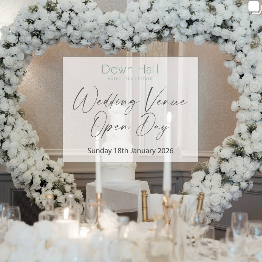 Our next Open day we will be attending will be next Sunday at Down Hall #downhallweddings #essexweddingvenue #essexweddingflorist #essexweddingfair #weddingshow