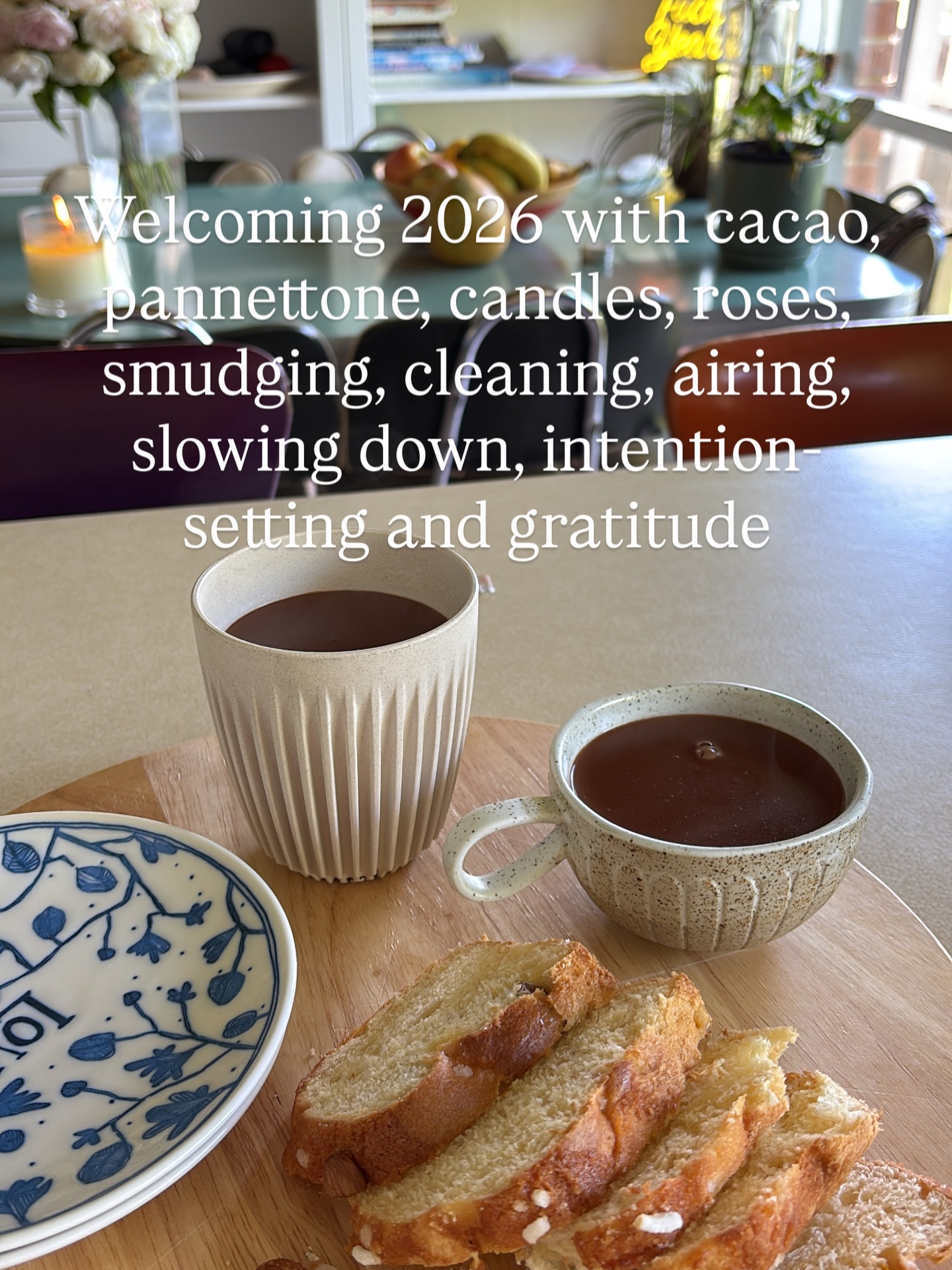 I hereby declare January 1st one of my favourite days of the year.
Why? Today reminded me...
- It feels important, but it hasn't been commercialised and there's no pressure for it to look a particular way
- Any cleaning feels cleansing
- You can create something delicious for breakfast that feels as celebratory and meaningful as any special event WITHOUT the pressure of tradition
- Exercising on Jan 1st is a big flex. I used to love going out for an early morning run. Kinda felt a tad superior๐ฌ
- Wishing people all the love, blessings, peace and happiness without it being connected to any organised religion or the *sometimes* minefield of a birthday
- Little rituals can take on bigger meaning. Lighting candles, opening windows, putting old diaries away. Infuse that regular everyday stuff on Jan 1st with intentions for the year ahead๐งโโ๏ธ
How about you? Are you a fan of New Year's Day?
Wishing you an abundance of all that brings you contentment, peace and joy in 2026โจ
