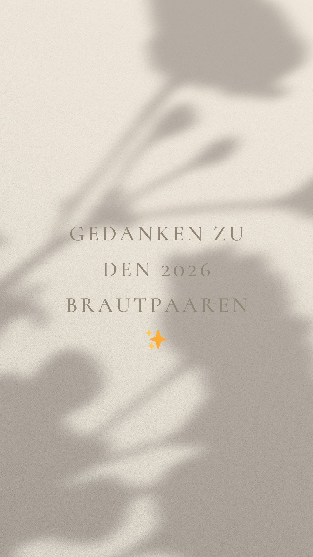 POV: Wenn ich an Brautpaare 2026 denke 🧠✨
Ich: 😌✨💍
(ja, ich denke nur GUTES)
💬 Wer heiratet 2026?
#braut2026 #bridetobe2026 #hochzeit2026 #bridetok #weddingmemes #hochzeitsvorfreude #bridelife
