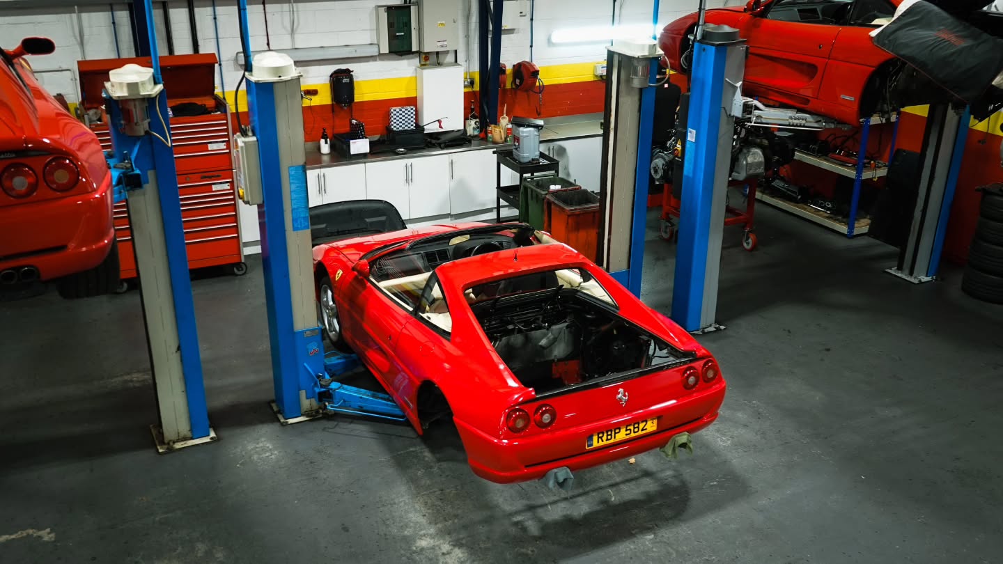 It’s one thing for an owner to entrust us with their prized Ferrari 355. It’s another level entirely to have SIX of these icons here simultaneously.
A huge thank you to our clients for their confidence.
A breathtaking lineup of red, with a standout black hero. Pure automotive art, receiving precise care.
🔧 About Emblem Sports Cars:
The UK’s leading specialists in Ferrari, Maserati & Lamborghini servicing. From engine rebuilds to performance upgrades, we treat every supercar with precision and passion.
📍 Visit us: https://www.emblemsportscars.com/
📸 Follow for more extraordinary supercar content.
📞 Call us: 01202 722247
🎥 Photography by @beyond_car_concept
Specialists in premium automotive storytelling.
#Ferrari355 #F355 #Ferrari #Supercar #RareFerrari