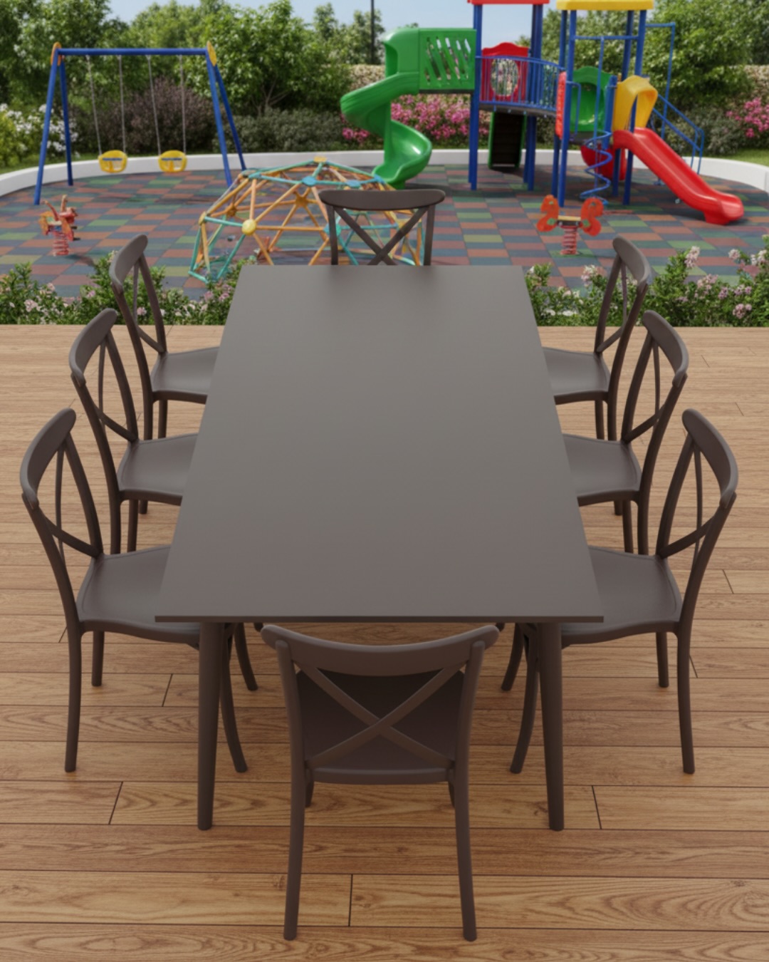 Diseño que se adapta a tu espacio🤩
Con esta guía de mesas cuadradas y rectangulares, elige la opción ideal y la cantidad correcta de sillas para cada momento. ✨