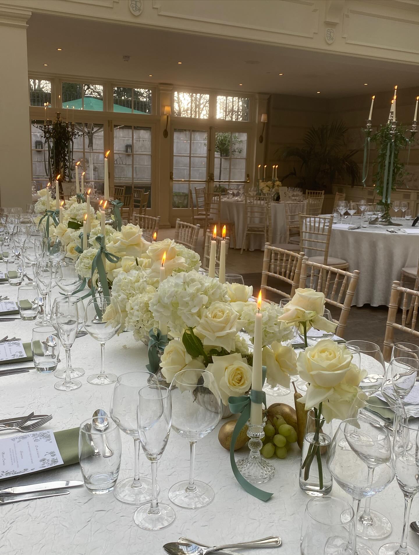 It was great to meet so many lovely couples yesterday at the New Beginnings Showcase @tankardstownhouse. You braved freezing temperatures to view the beautiful venue, book your date and chat to us about your floral decor. We dressed the Orangery in an abundance of white roses, hydrangeas and accented with fruit for a twist. We flooded the Orangery with candlelight for a beautiful ambient feel. The entire look was flower filled yet elegant and classical with a contemporary vibe. Thank you again and as promised we I’ll be in touch with you all this week with all the details. #wedding #weddingshowcase #weddingflorists #destinationvenue #floraldecoration #destinationwedding #irishwedding