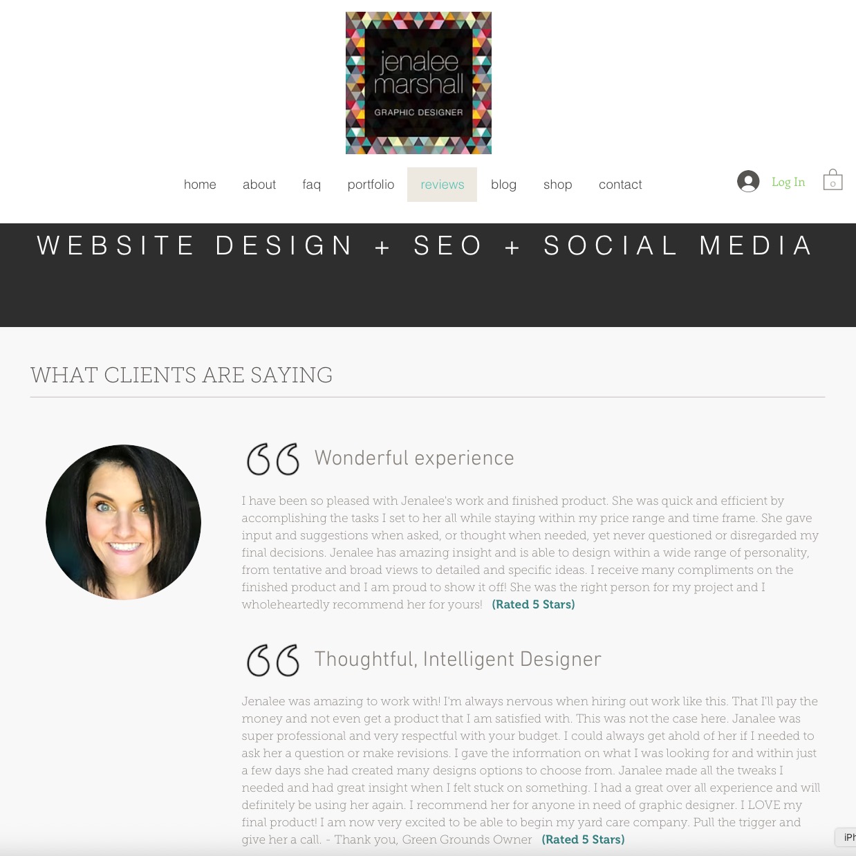 It's an honor being a top-rated graphic designer in Utah. I love my clients...and they love me. 20+ years of solving visual problems at www.JenaleeDesign.com READ my reviews on google maps. https://share.google/BrS7isiPRe2rybMr3