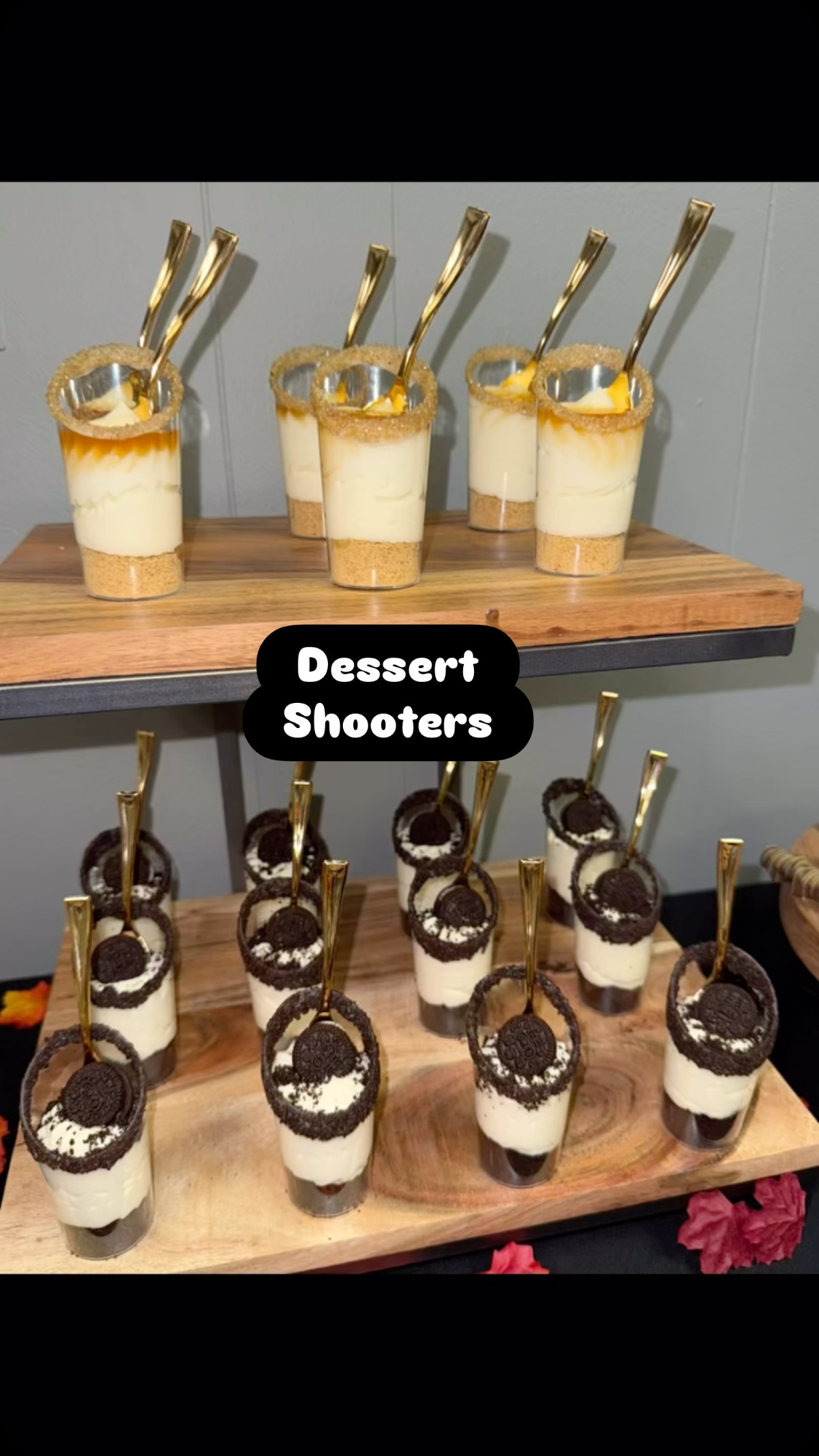 Which flavor are you grabbing first? 👀👇🏽.
.
.
.
.
.
.
.
#dessertshooters #luxurydesserts #eventdesserts #customtreats #desserttable