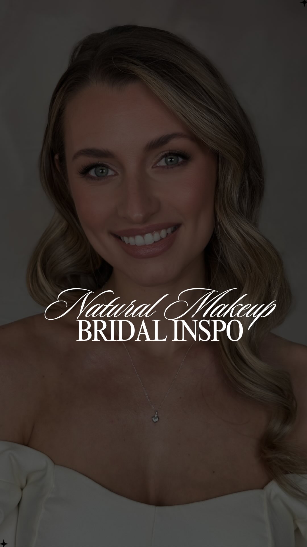 And sometimes… brides just want natural.
Skin that looks like skin.
Features softly enhanced, never masked.
Natural bridal glam isn’t about doing less. it’s about intention, balance, and knowing exactly when to stop. Effortless, timeless makeup that photographs beautifully and lets you feel like the most confident version of yourself on your wedding day.