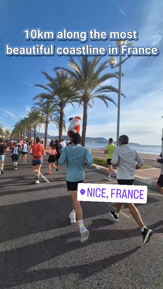 Prom'Classic de Nice 🏃♂️✨
January 4, 2026
10km of pure Riviera magic along the most beautiful coastline in France.
Where passion meets the Mediterranean.
#promclassic #NiceRunning #FrenchRiviera #CoteDAzur #NiceEvents