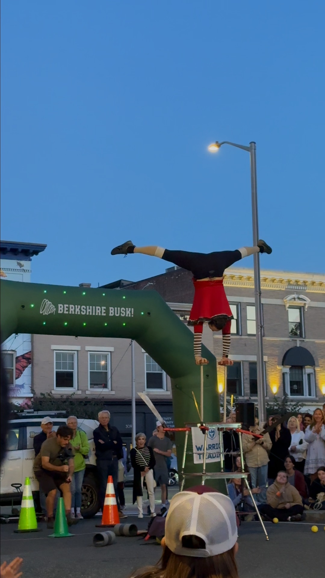 Watch until the end to see what she does... If you love stuff like this, you'll be astonished by what we have to offer at Berkshire Busk!